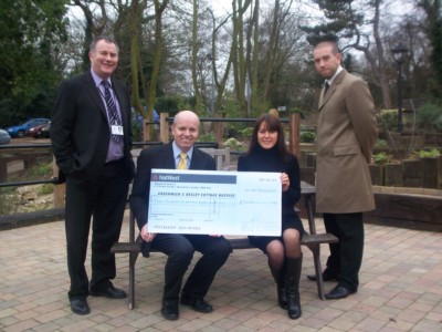 Able Estates Make Further Donation To Hospice.