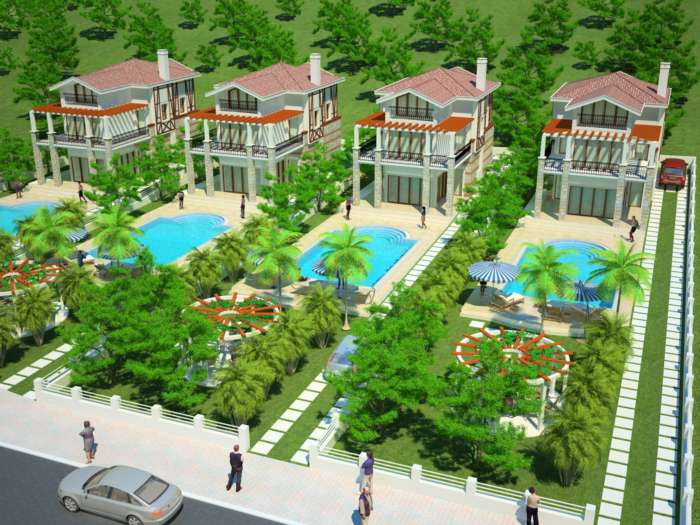 3 Bedroom Villa, Uzumlu, Turkey