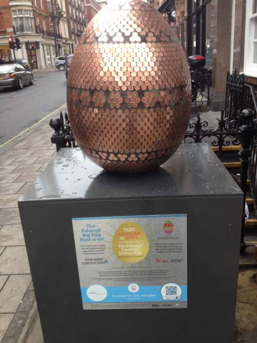 The Fabergé Big Egg Hunt Is Now Underway In London