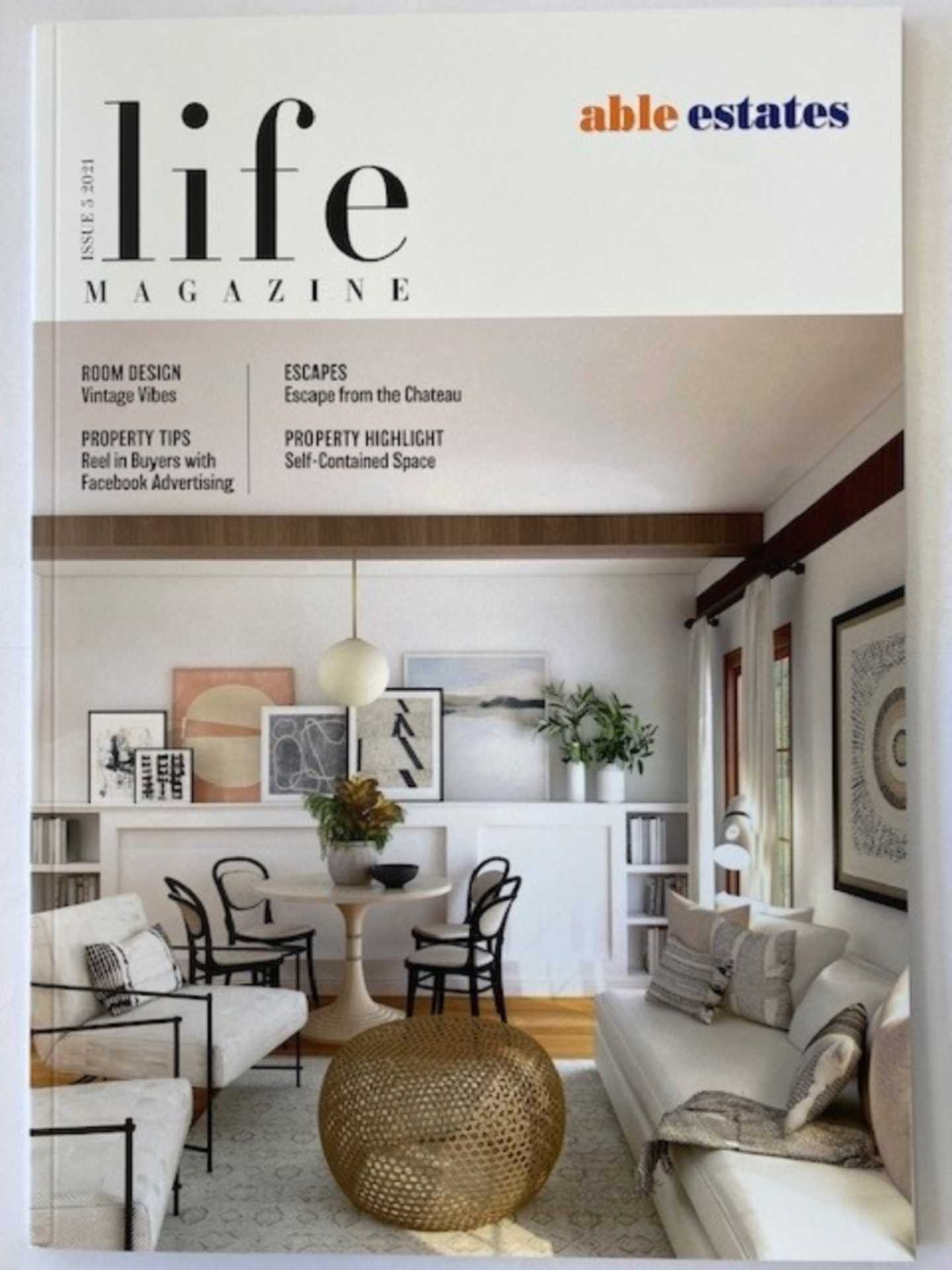 Able Estates Life Magazine.