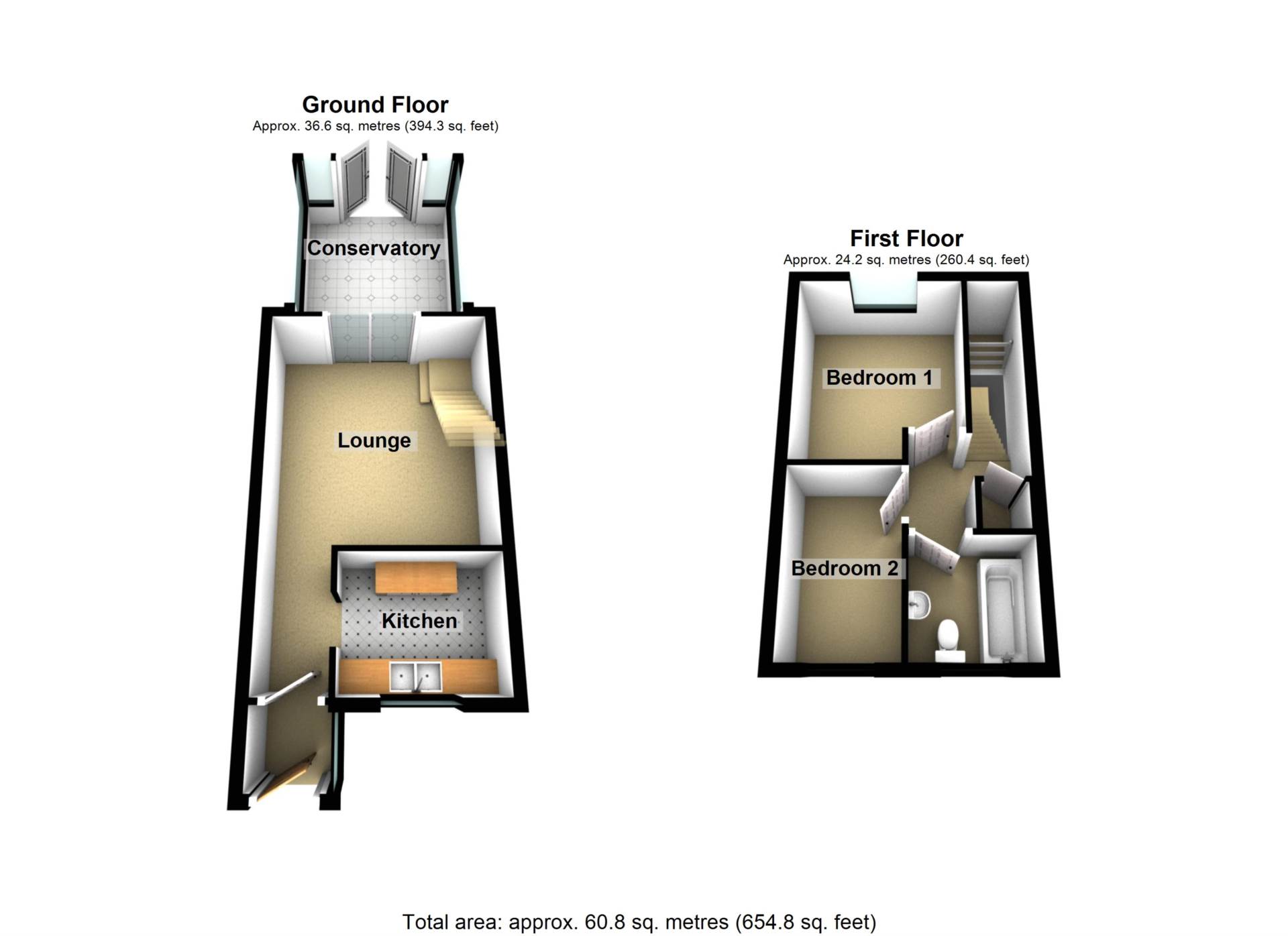 Manordene Road, London   *** 3D FLOORPLAN * VIDEO AVAILABLE ***, Image 9