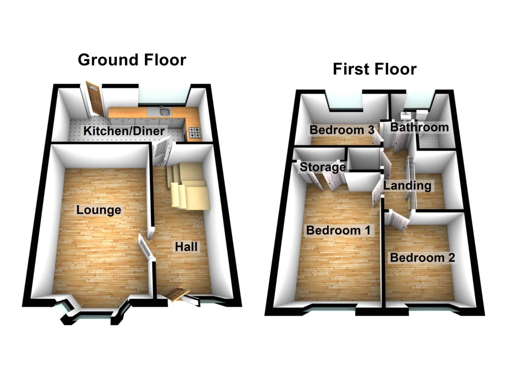 Mottisfont Road, London  ** VIDEO & 3D FLOORPLAN AVAILABLE **, Image 2