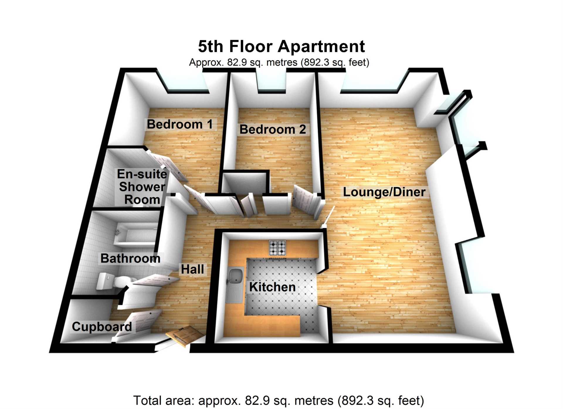 Cutter House, Macarthur Close ** VIDEO & 3D FLOORPLAN AVAILABLE **, Image 2