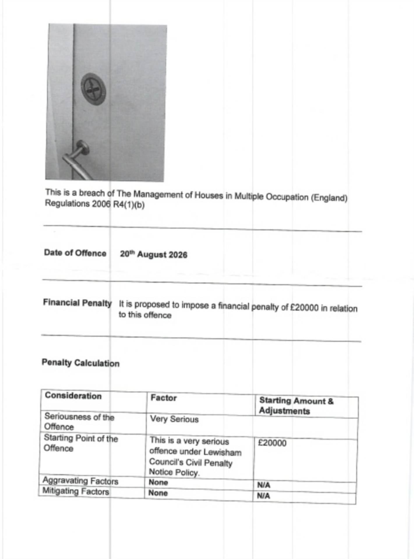 When did a Notice of Intent become a substitute for evidence?