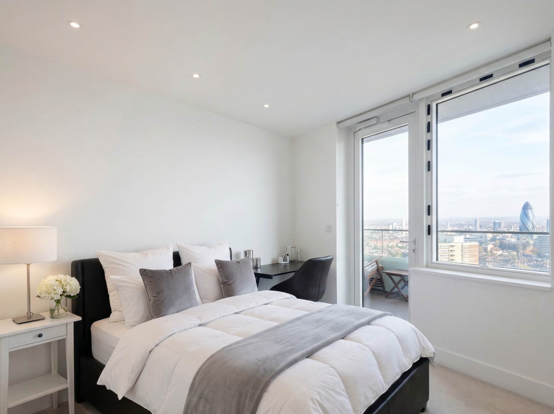 Three bedroom riverside 22nd floor apartment in the iconic Lombard Wharf, Image 3
