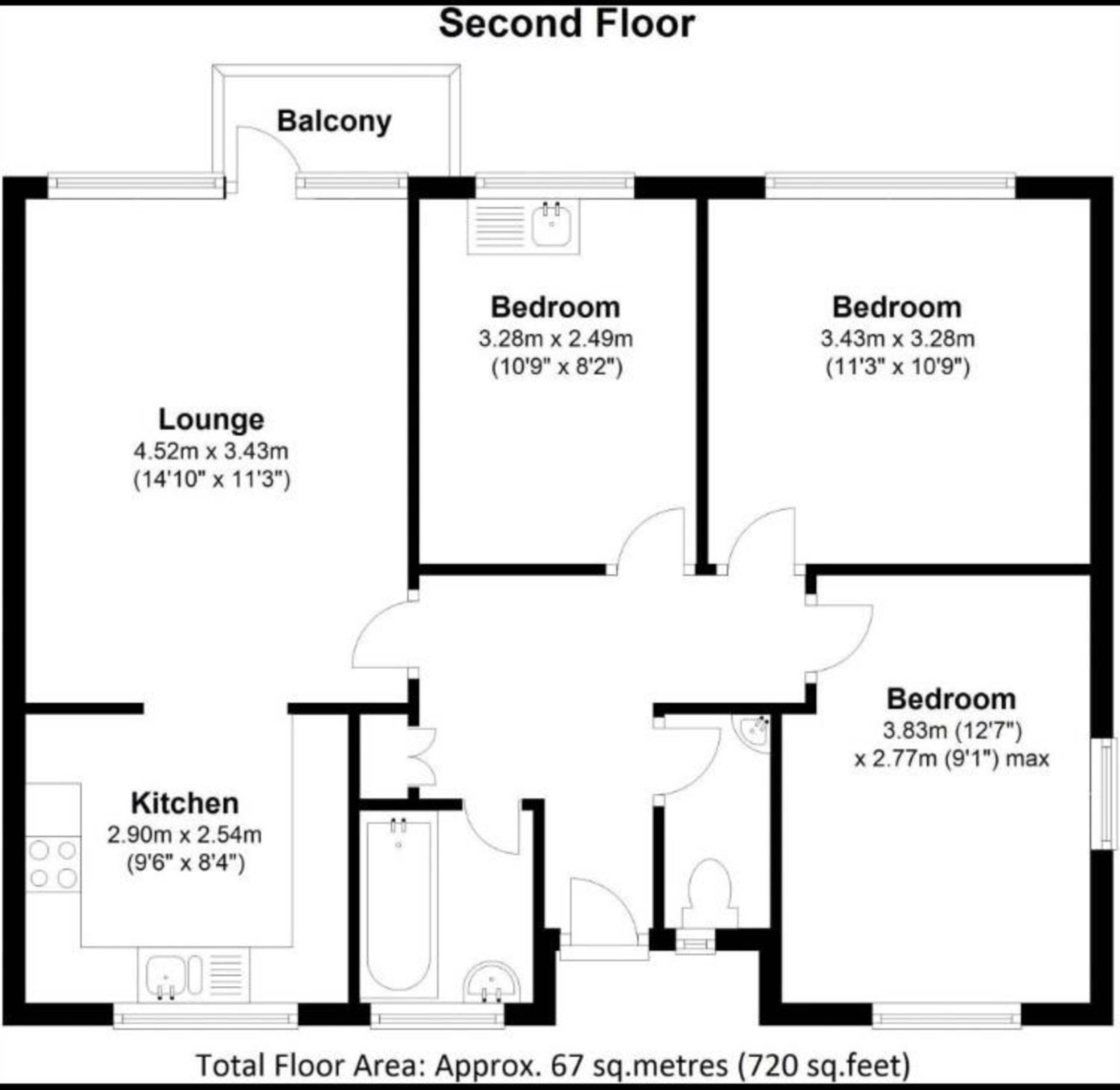 Three Bedroom flat in the heart of Greenwich, Image 7