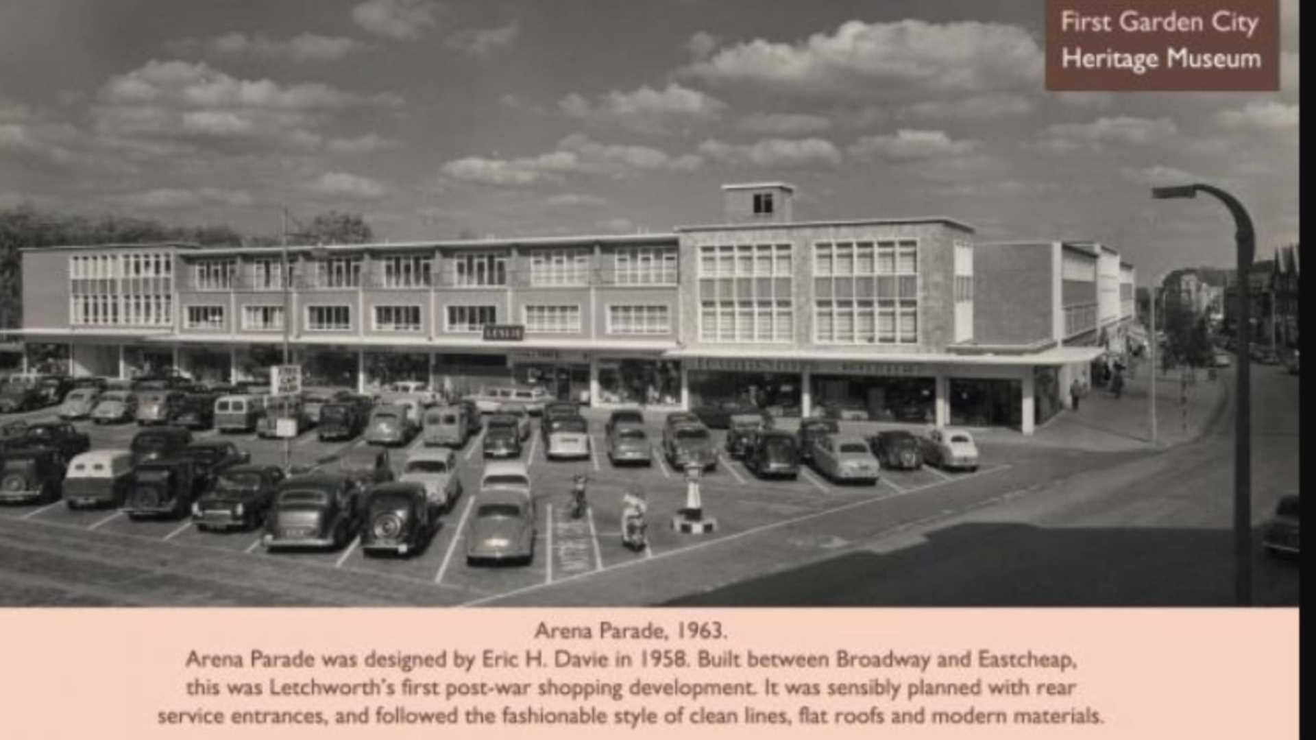 Our office location Arena Parade in 1963!