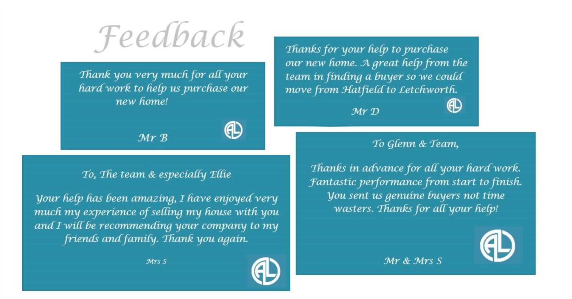 More outstanding feedback from our clients!!