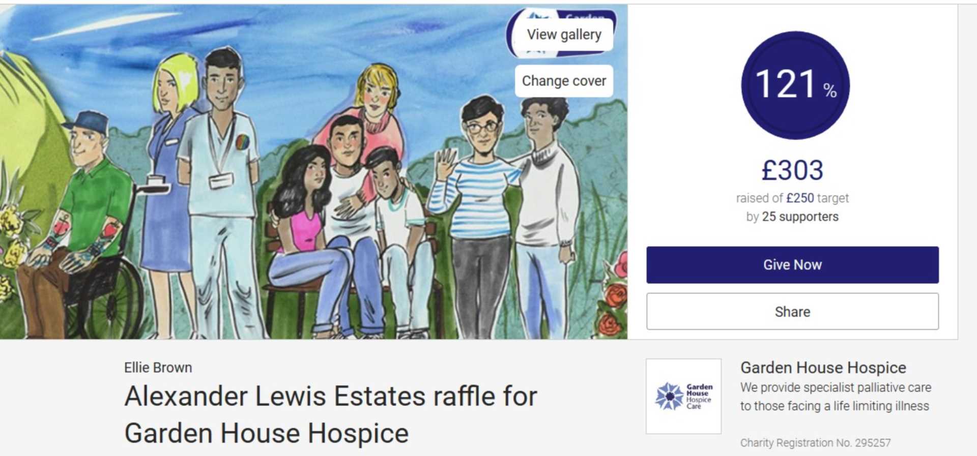 Garden House Hospice Raffle