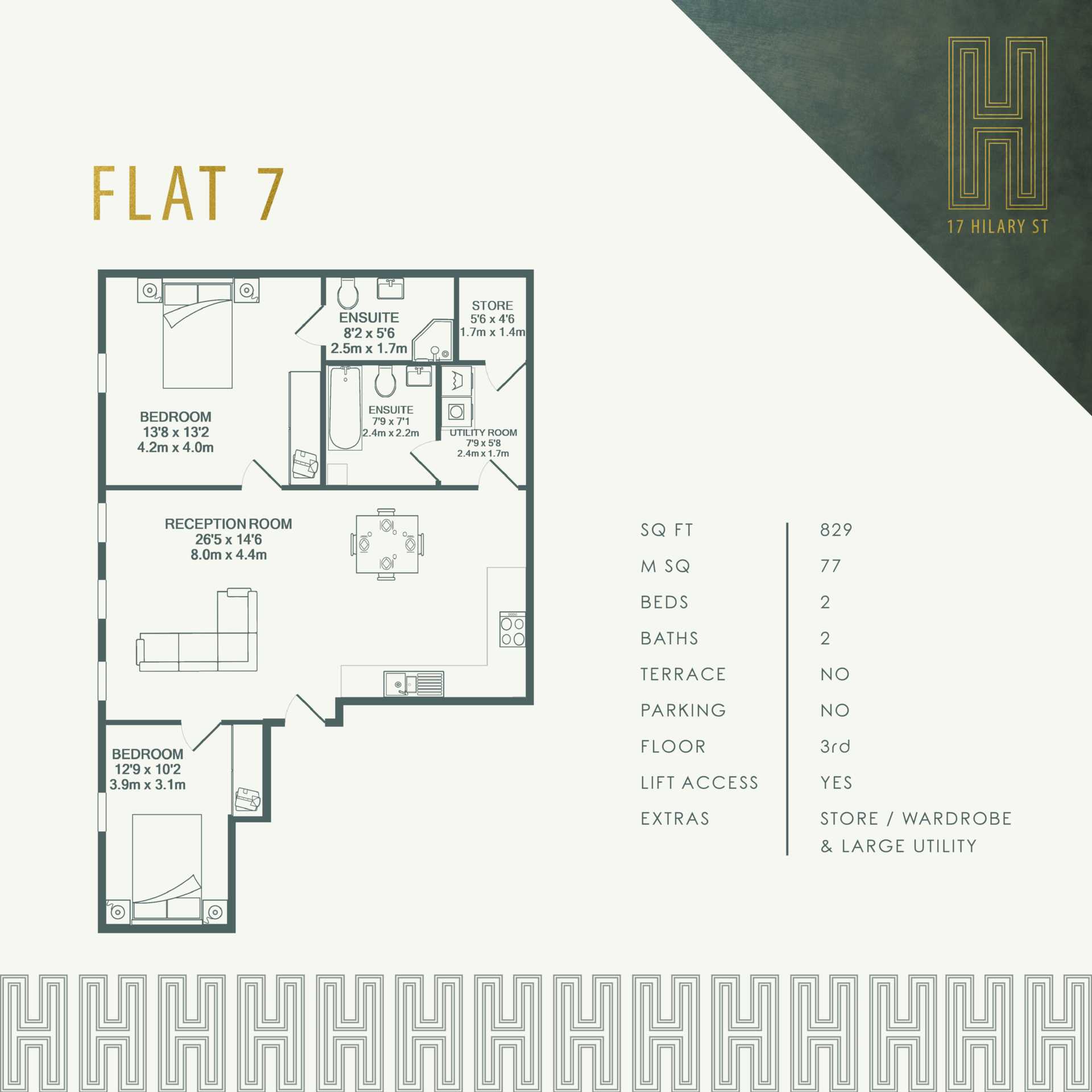 Flat 7, 17 Hilary Street, Image 4