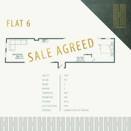 Flat 6, 17 Hilary Street, Image 1