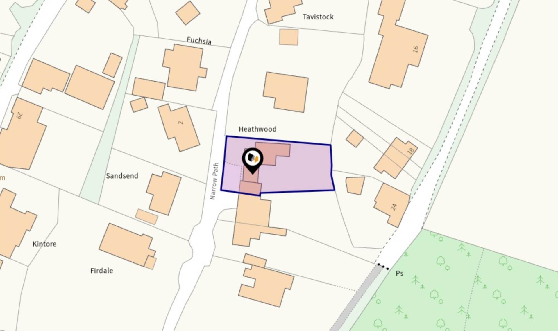 Whitecrest   Narrow Path, Aspley Heath, Image 33