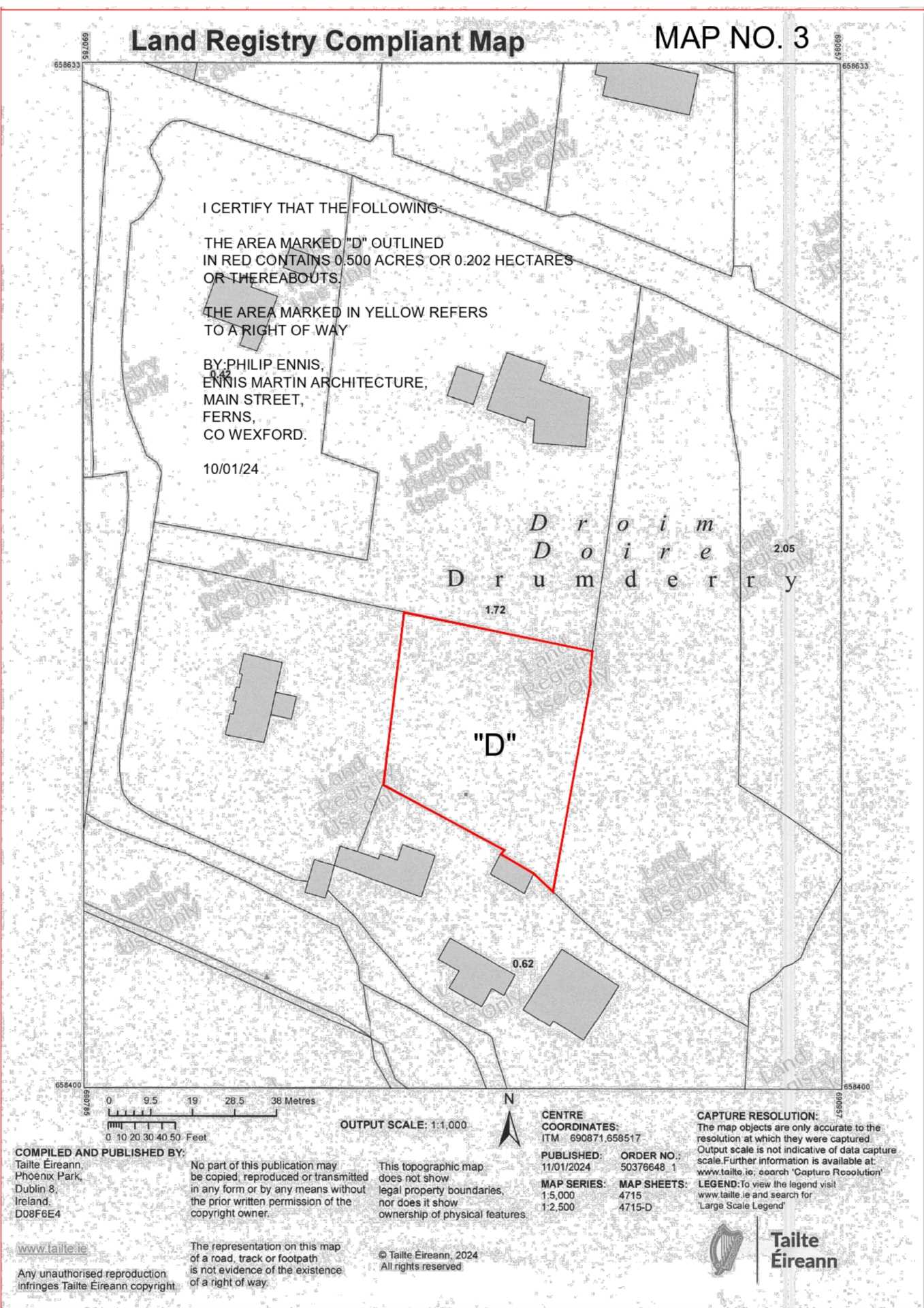 Site D, Drumderry, Y21 K8X3 Site D, Drumderry, Y21 K8X3