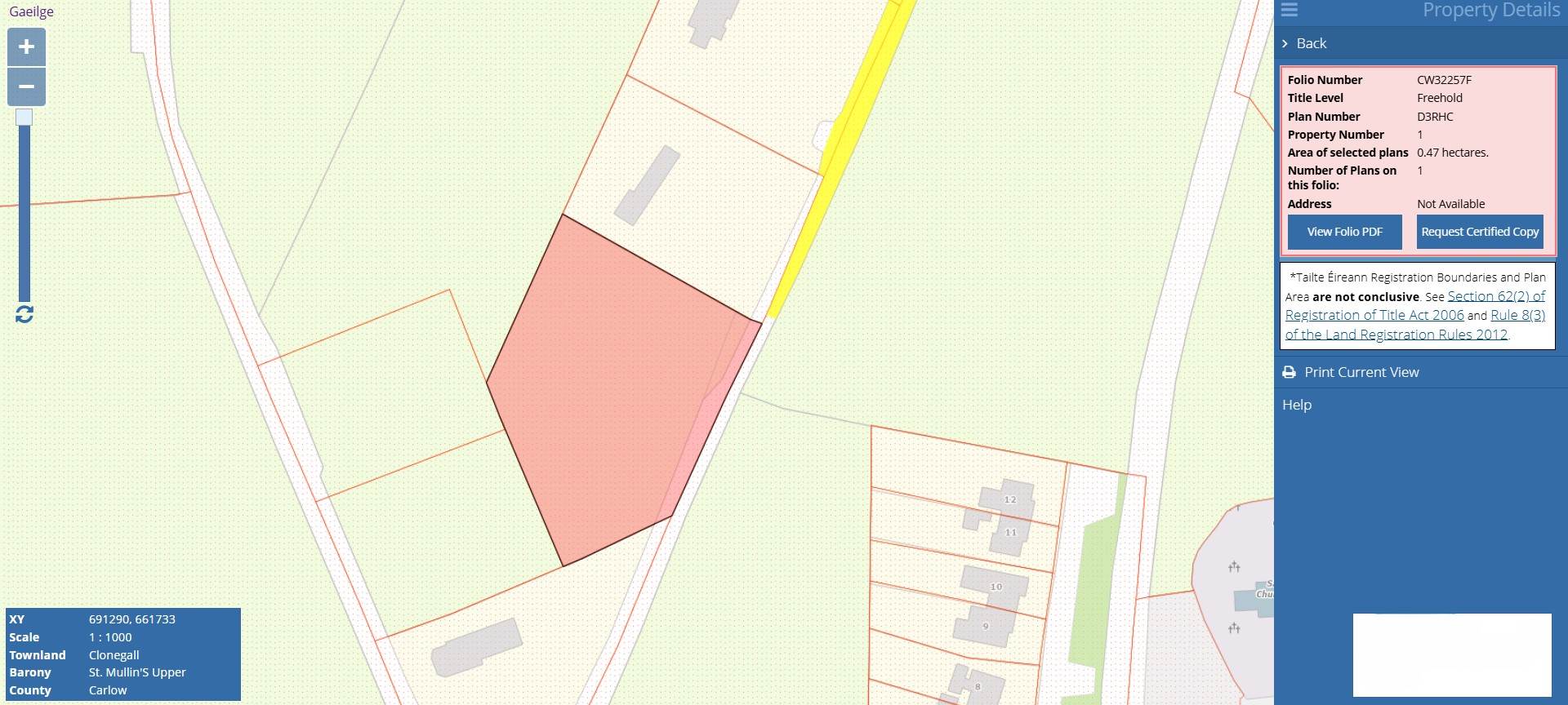 Jollys Lane, Clonogan Jollys Lane, Clonogan