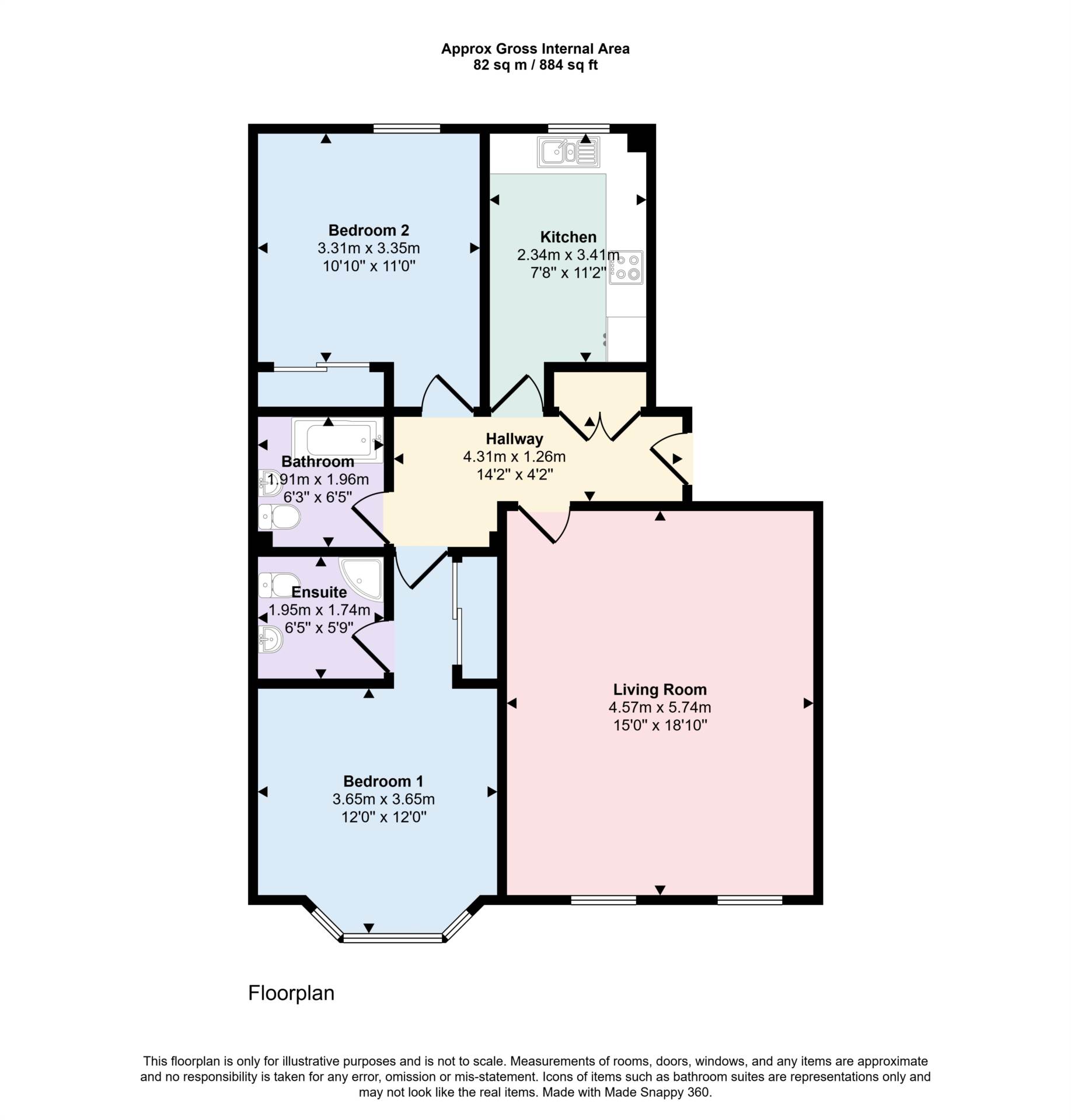 Fountain Court, Hastings Lane, St Helier, Image 3