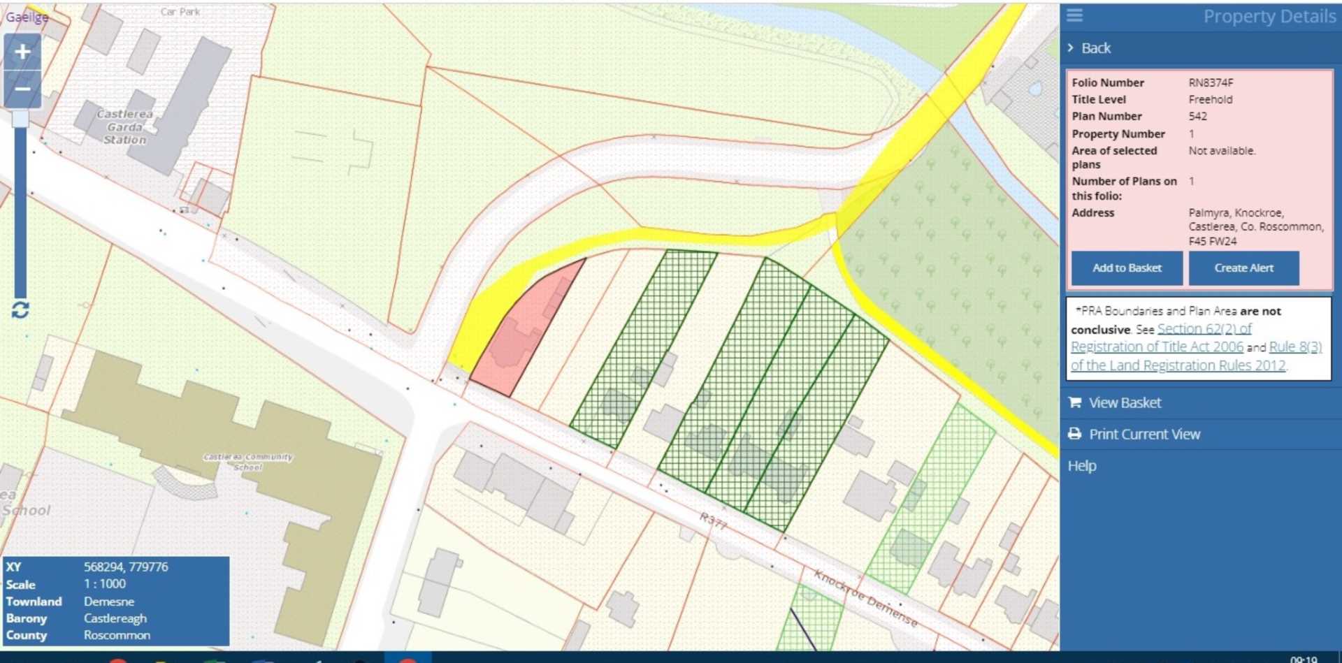 Palmyra, Knockroe, Castlerea, Co. Roscommon