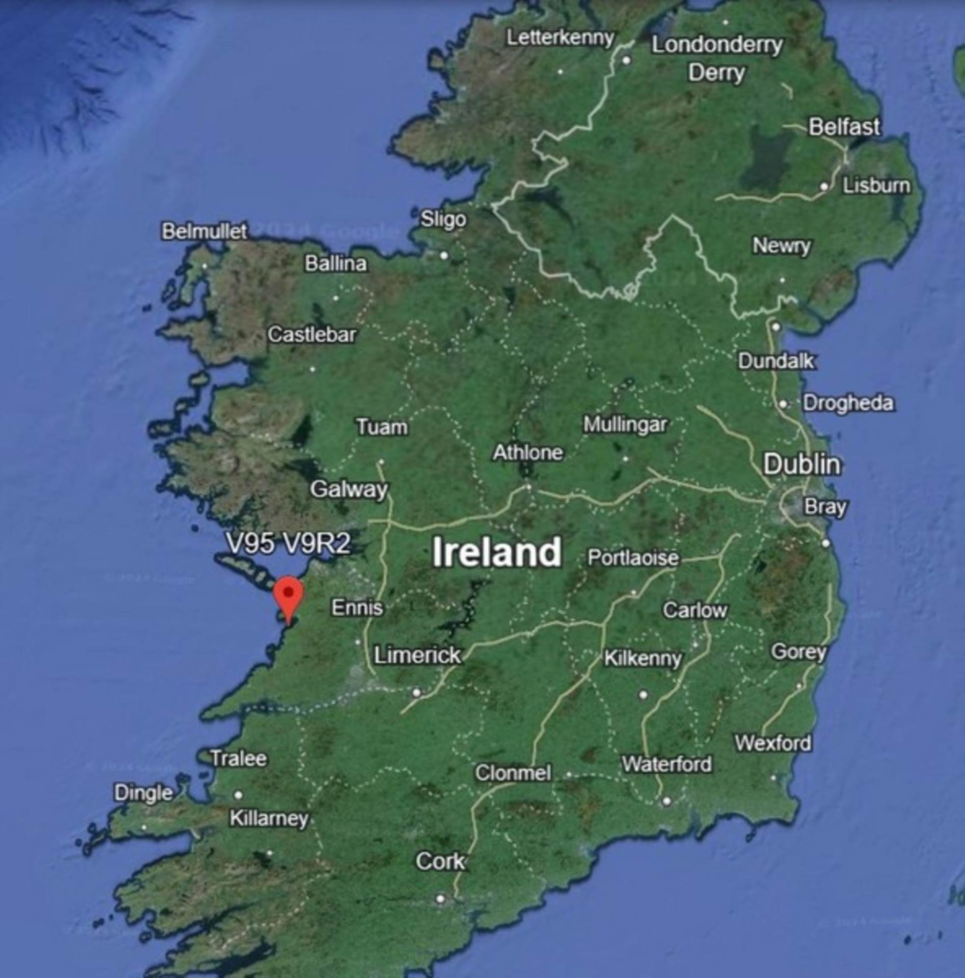 Miltown Malbay, Co. Clare V95 V9R2  Miltown Malbay, Co. Clare V95 V9R2