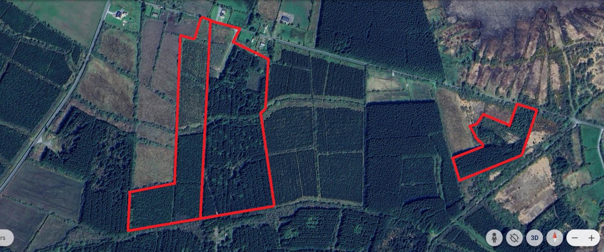 C. 40.5 Acres of Forestry, Hollygrove, Creggs, Co. Galway