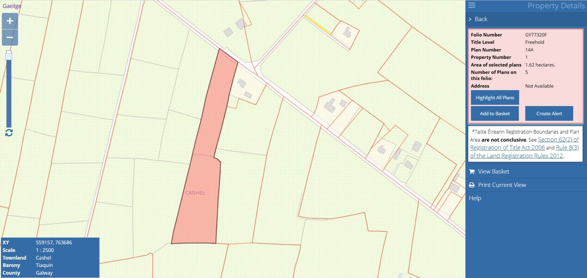 C. 4 Acres, Cashel, Williamstown, Co. Galway  C. 4 Acres, Cashel, Williamstown, Co. Galway