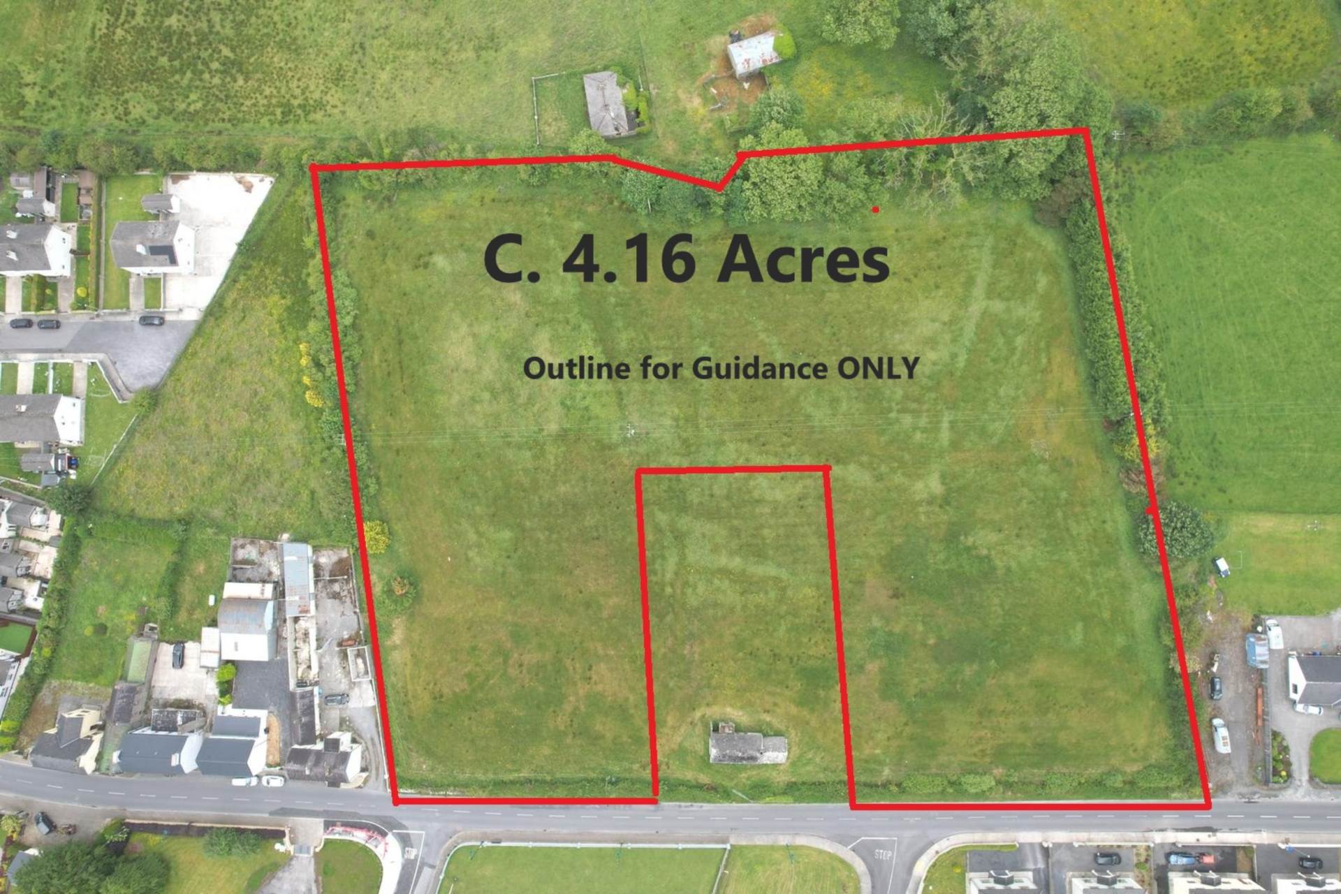 C. 4.16 Acres of Land with Optional Derelict Cottage, Williamstown, Co. Galway