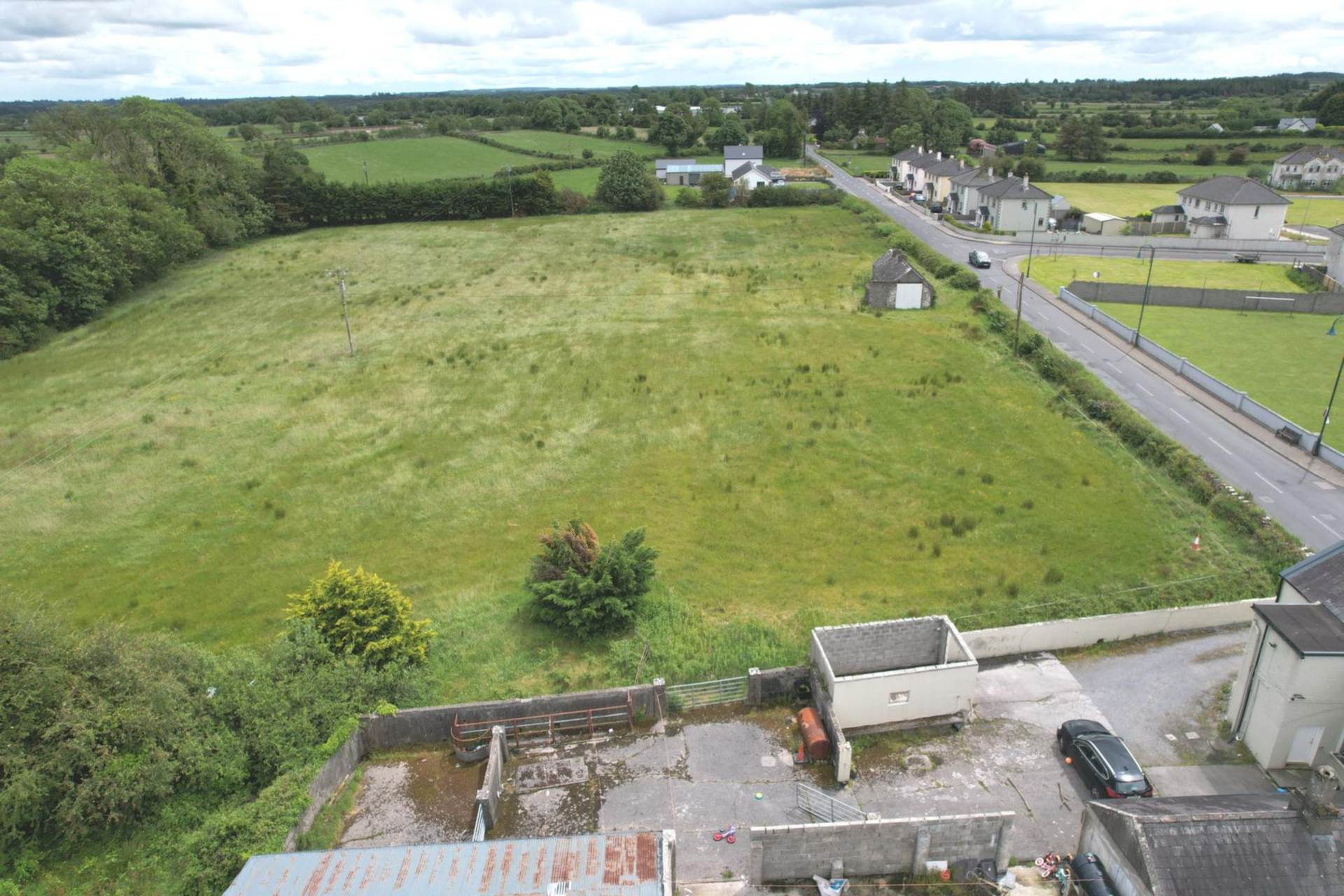 C. 4.16 Acres of Land with Optional Derelict Cottage, Williamstown, Co. Galway