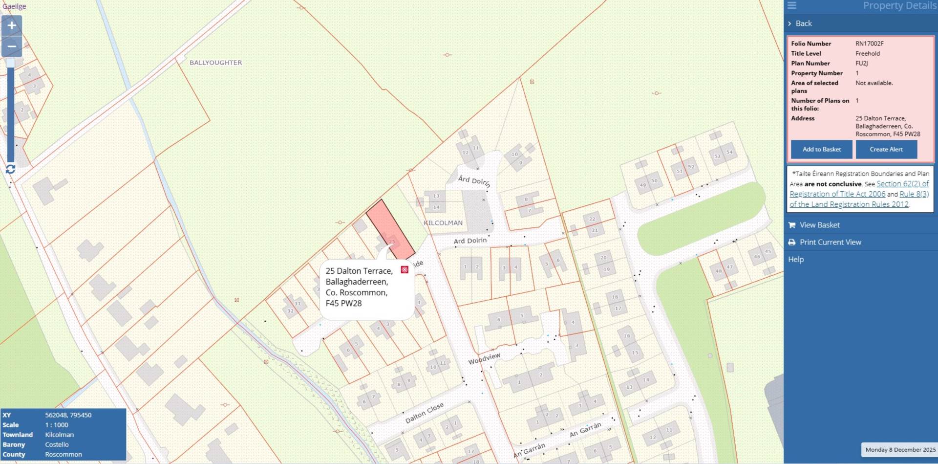 25 Topside, Dalton Terrace, Ballaghaderreen, Co. Roscommon, F45 PW28