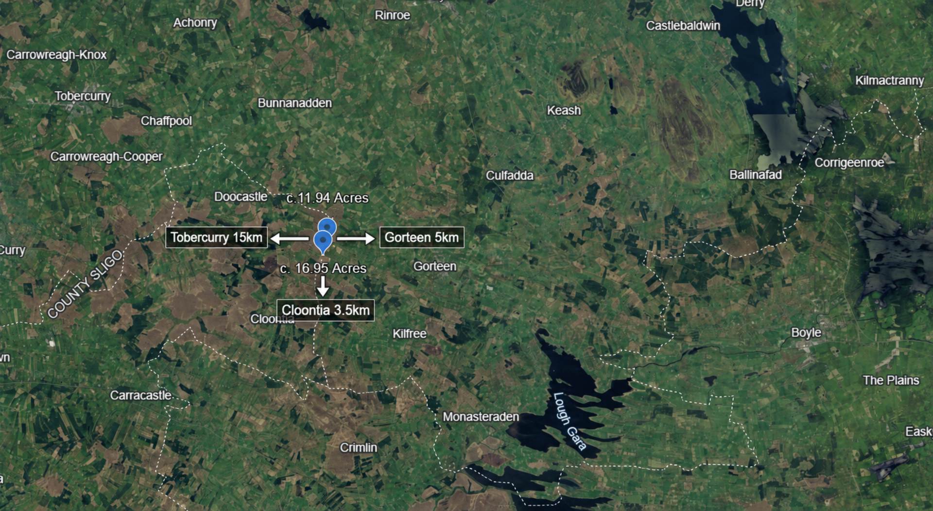 C. 28.89 Acres / 11.69 Hectares of mixed Lands, Cuilmore, Gurteen, Co. Sligo C. 28.89 Acres / 11.69 Hectares of mixed Lands, Cuilmore, Gurteen, Co. Sligo