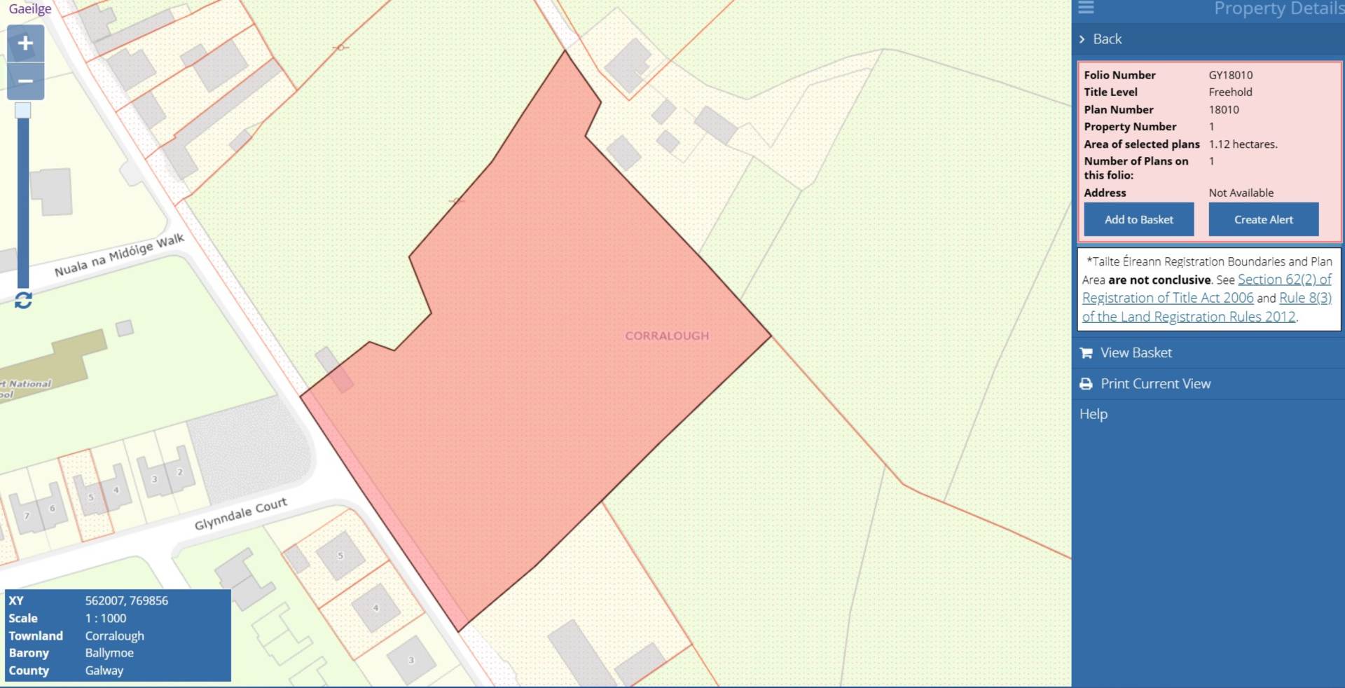 Williamstown, Co. Galway F45 VH70