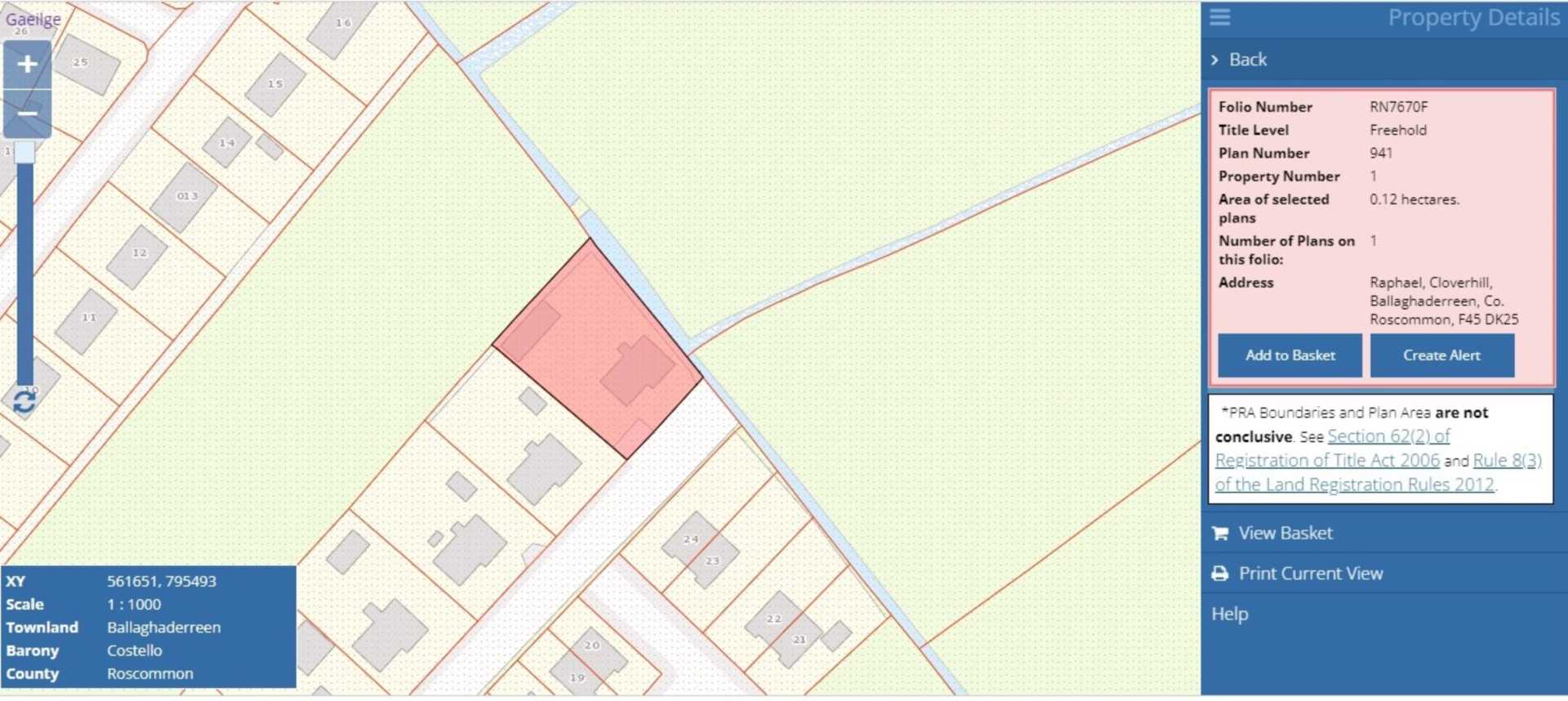 Raphael, Clover Hill, Ballaghaderreen, Co. Roscommon F45 DK25