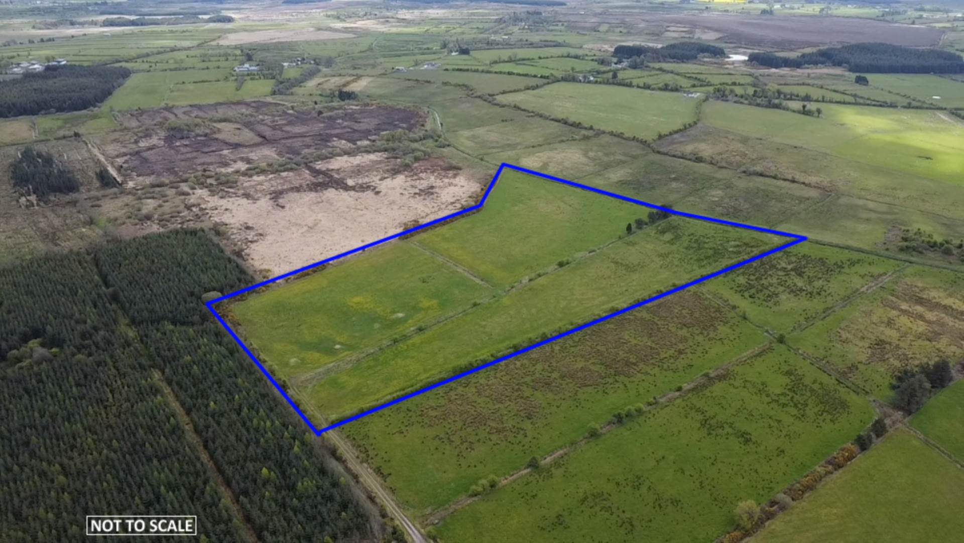 c. 17.50 Acres, Scregg West, Kilkerrin, Co. Galway