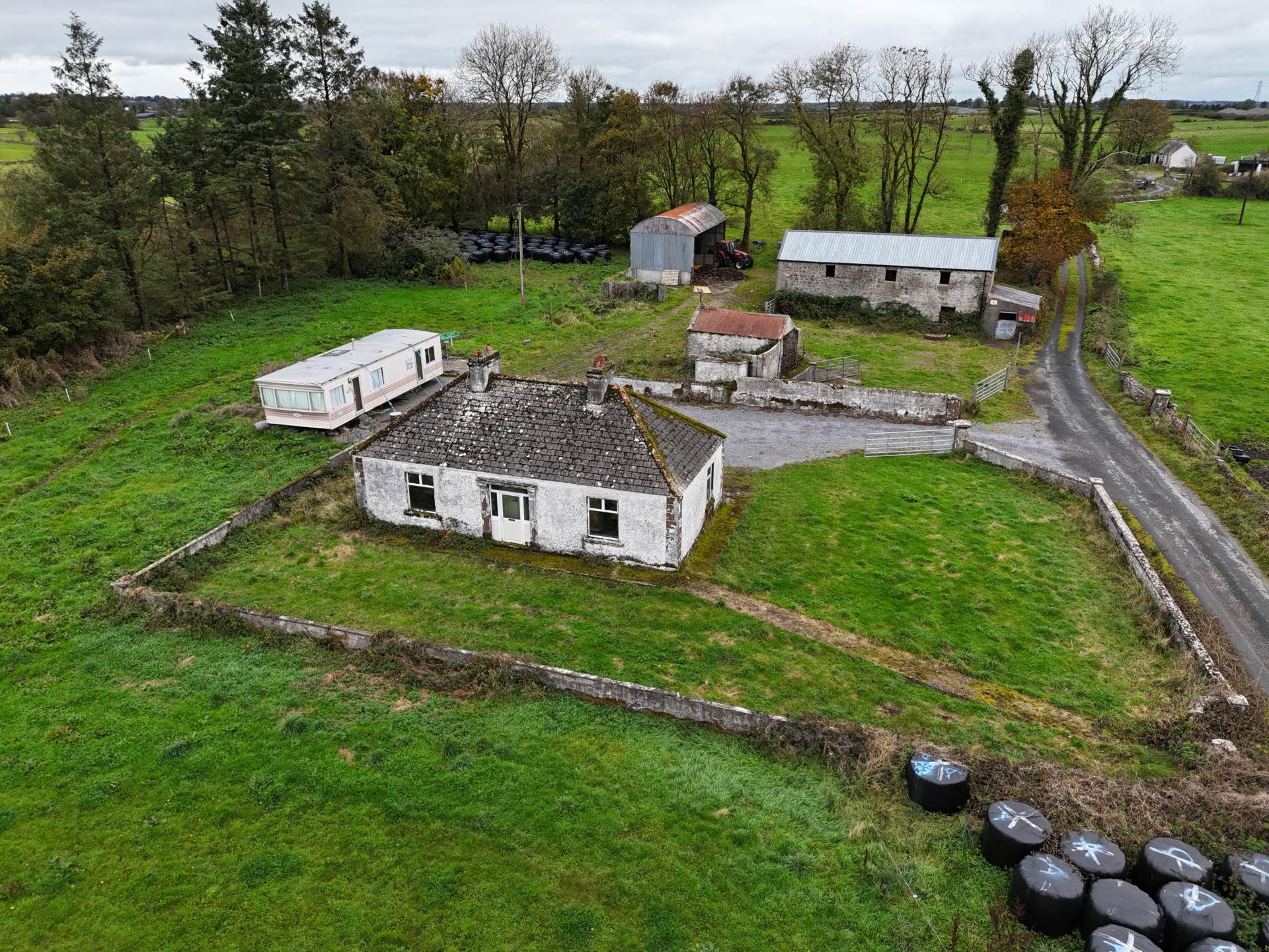 Residence & Outbuildings On C. 1.55 Acres, Shannagh More, Glenamaddy, Co. Galway, F45 XR67