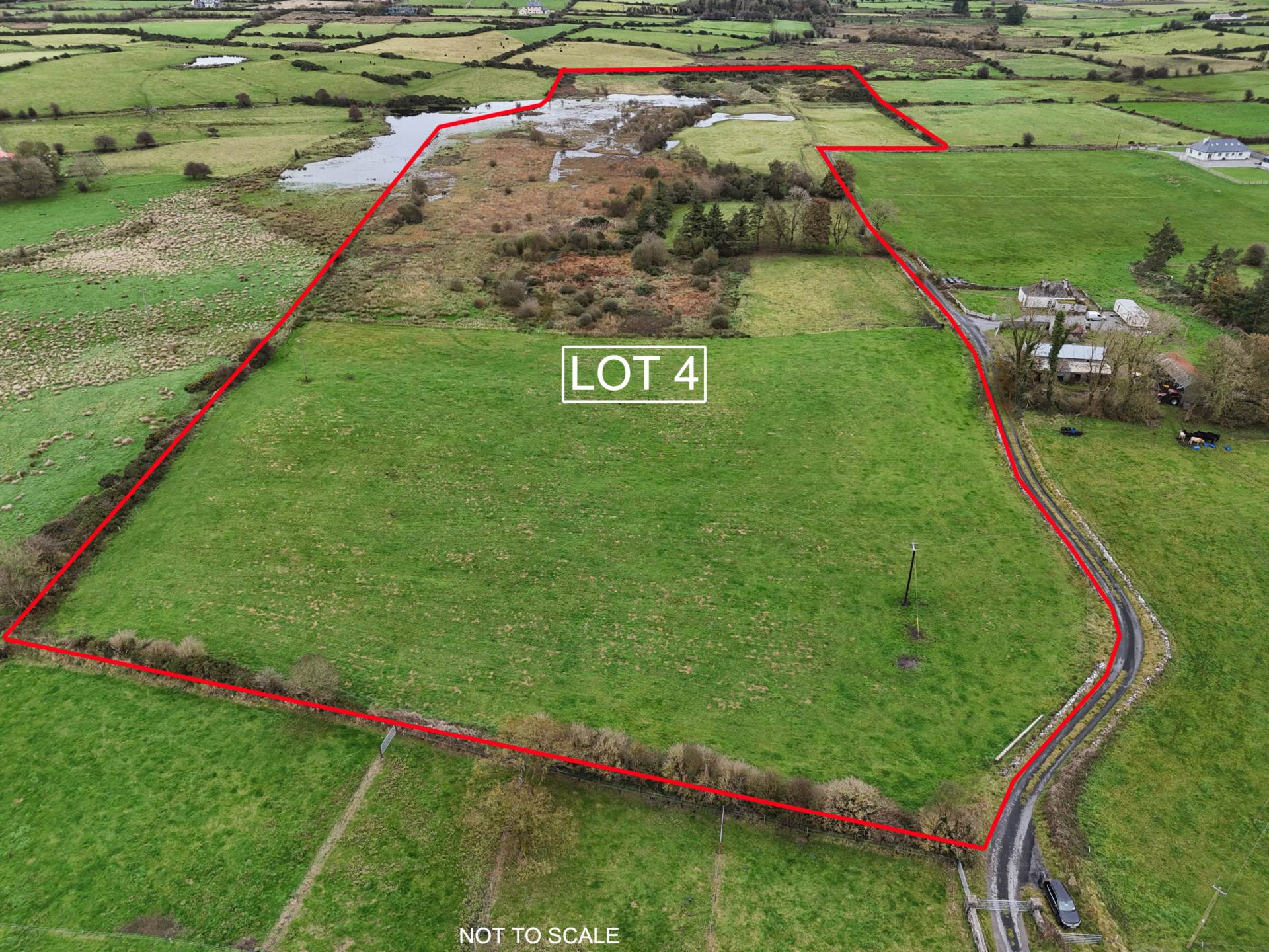 Lot 4 – C. 23.15 Acres, Shannagh More, Glenamaddy, Co. Galway