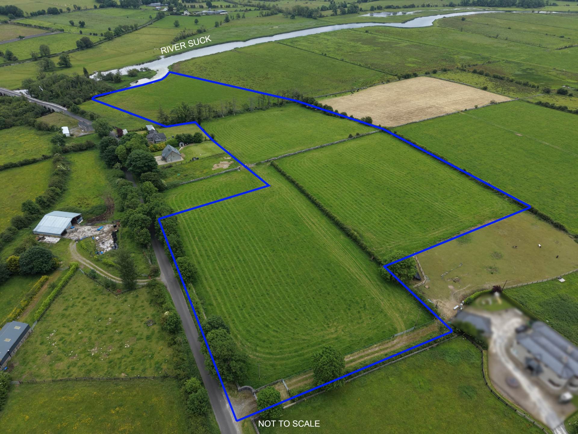 C. 12 Acres Fronting Onto River Suck, Bellanacarrow, Athleague, Co. Roscommon