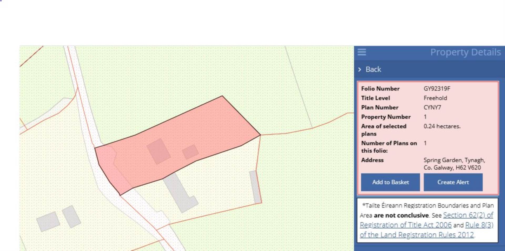 Spring Garden, Tynagh, Loughrea, Co. Galway H62V620 Spring Garden, Tynagh, Loughrea, Co. Galway H62V620