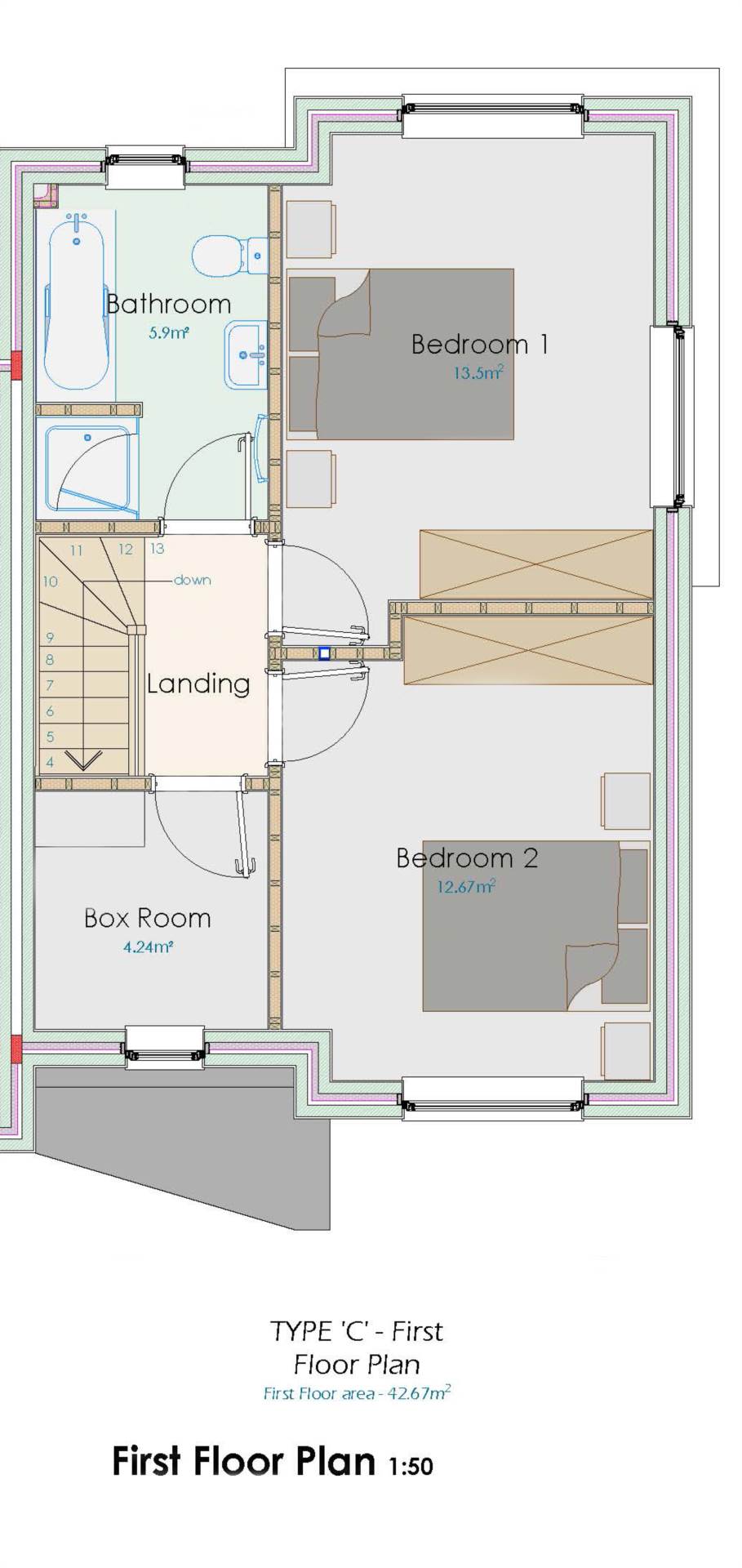 Tertre Lane Development, Tertre Lane, Vale, Image 26