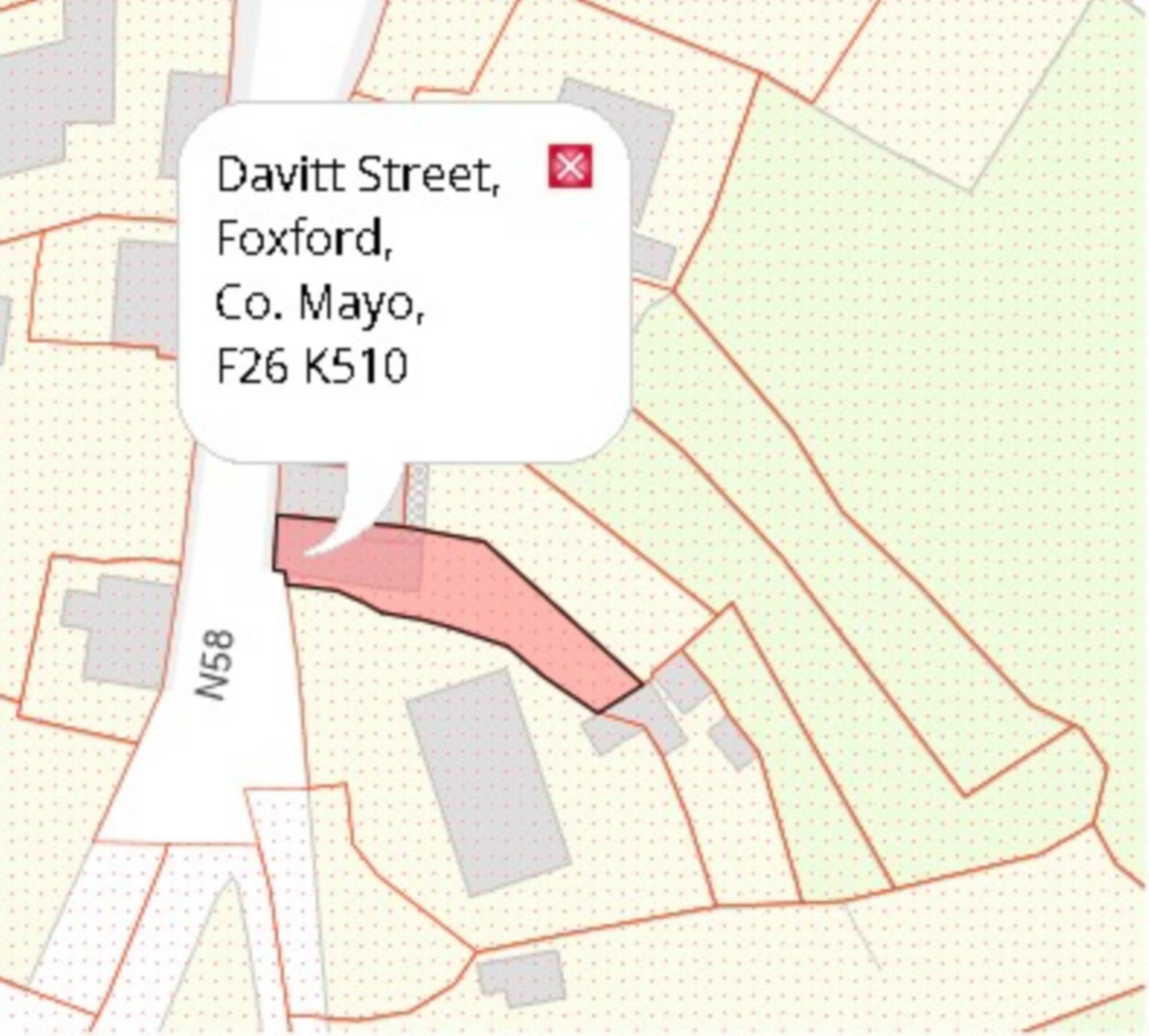 Davitt Street Foxford End Terrace Davitt Street Foxford End Terrace