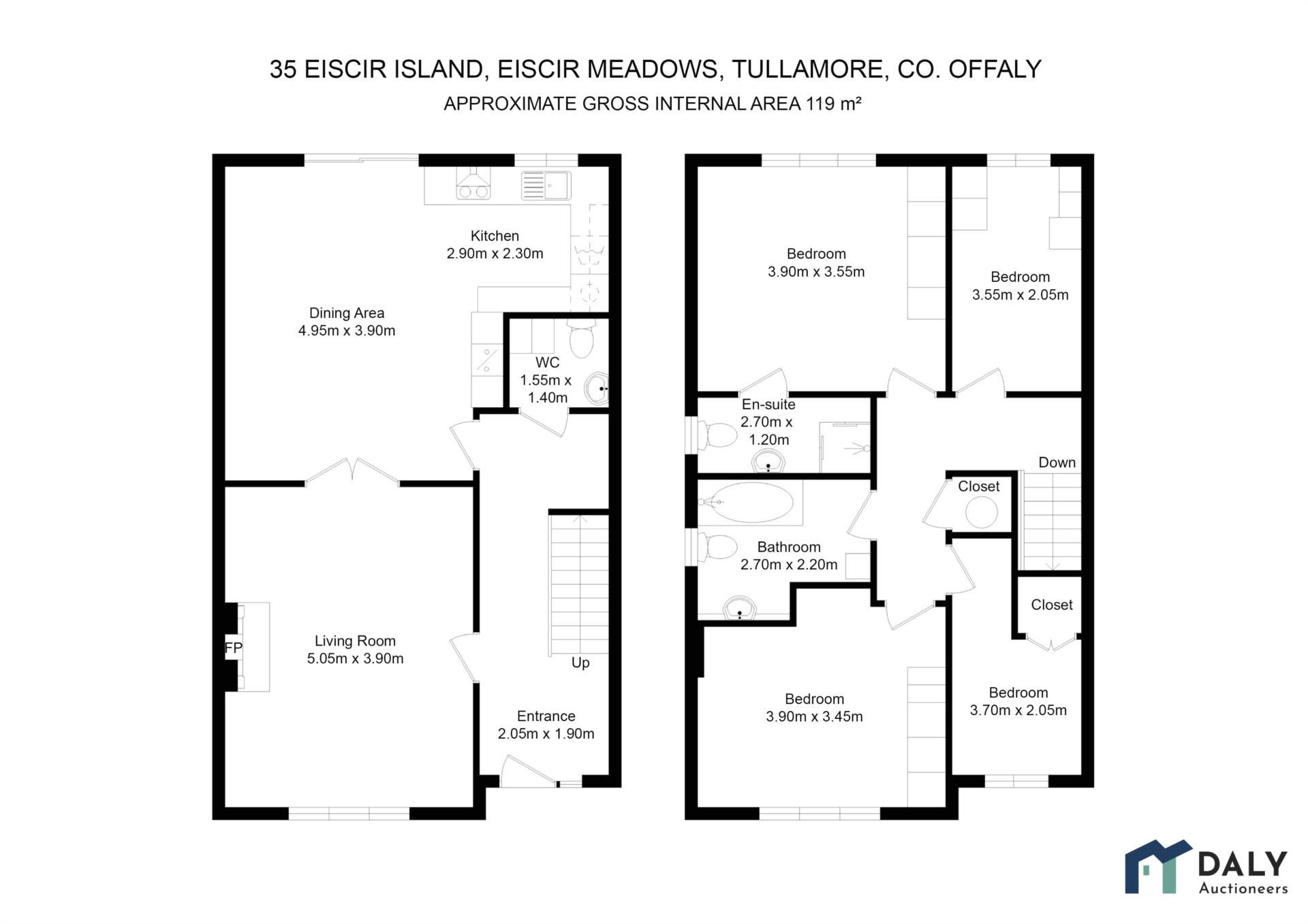 35 Eiscir Island, Eiscir Meadows, Tullamore, Co. Offaly