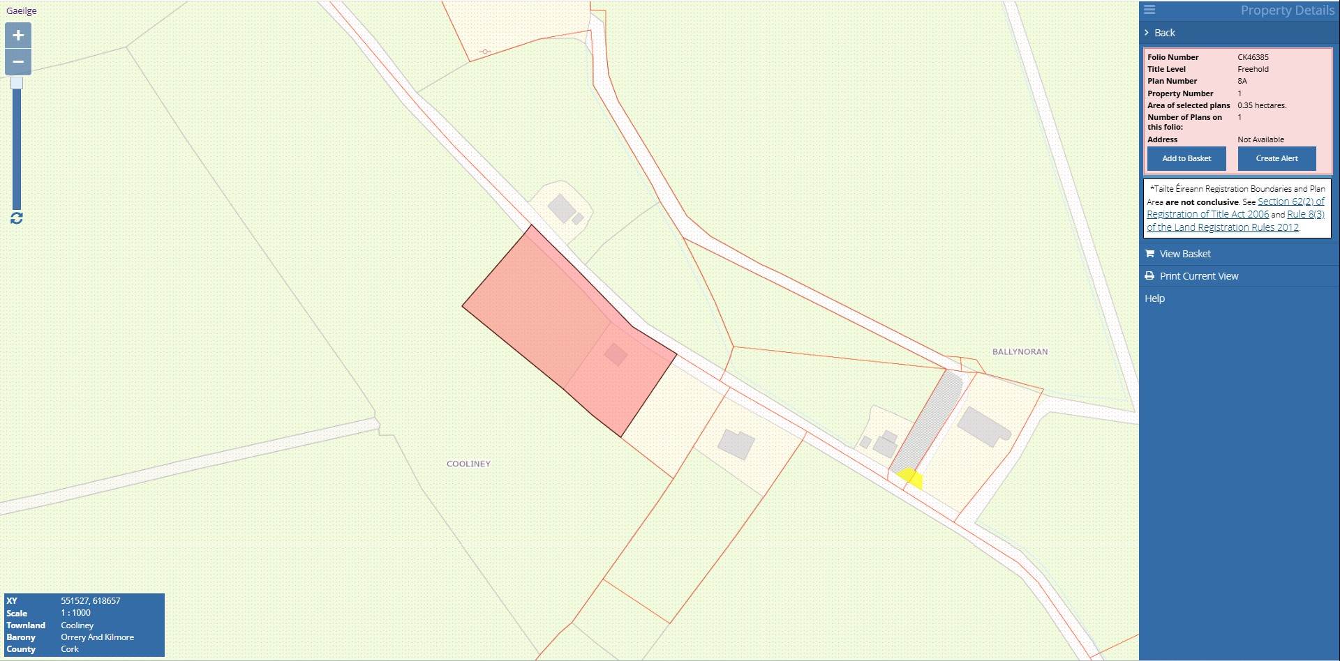 Ballynoran, Ballyhea, Charleville, Co. Cork Ballynoran, Ballyhea, Charleville, Co. Cork