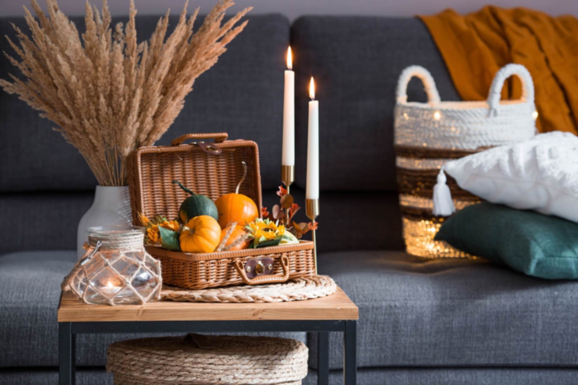 Fight off darker days with these autumnal decorating tips