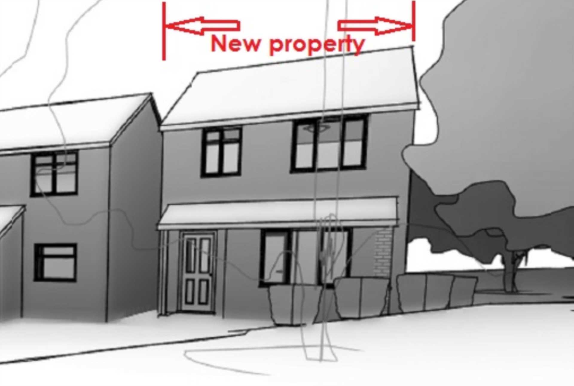 PLOT FOR CIRCA 904 SQ FT DETACHED TO SIDE OF 5 Bramfield Place, HH, HP2, Image 1