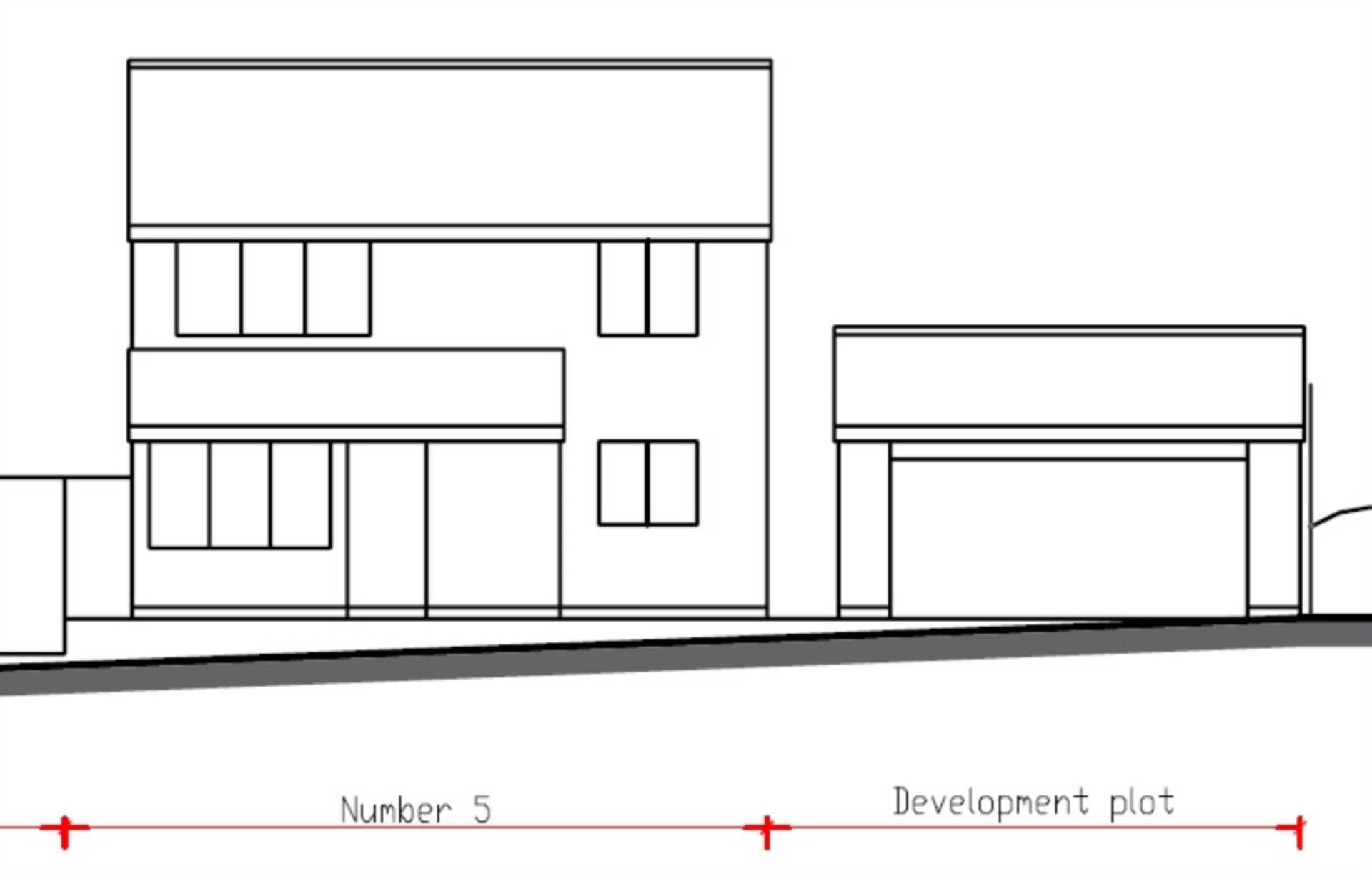 PLOT FOR CIRCA 904 SQ FT DETACHED TO SIDE OF 5 Bramfield Place, HH, HP2, Image 4