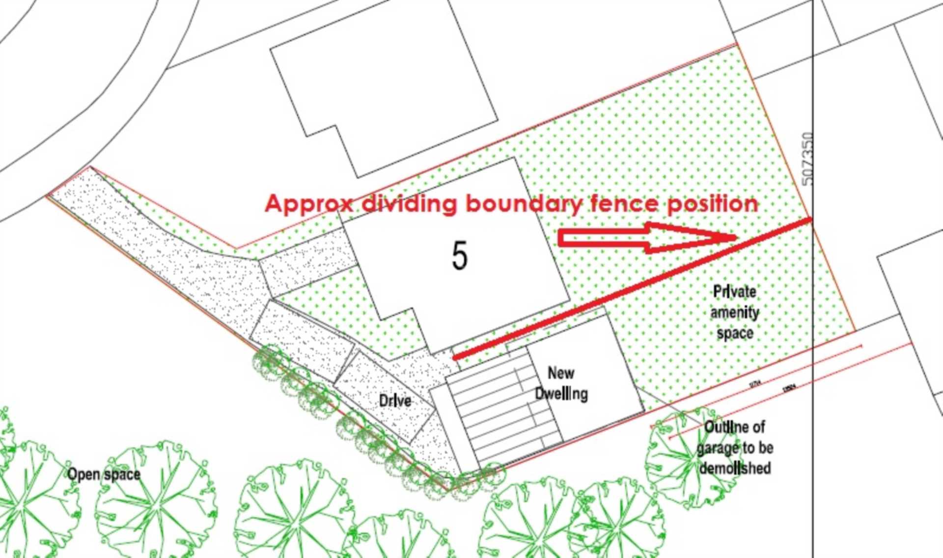 PLOT FOR CIRCA 904 SQ FT DETACHED TO SIDE OF 5 Bramfield Place, HH, HP2, Image 7