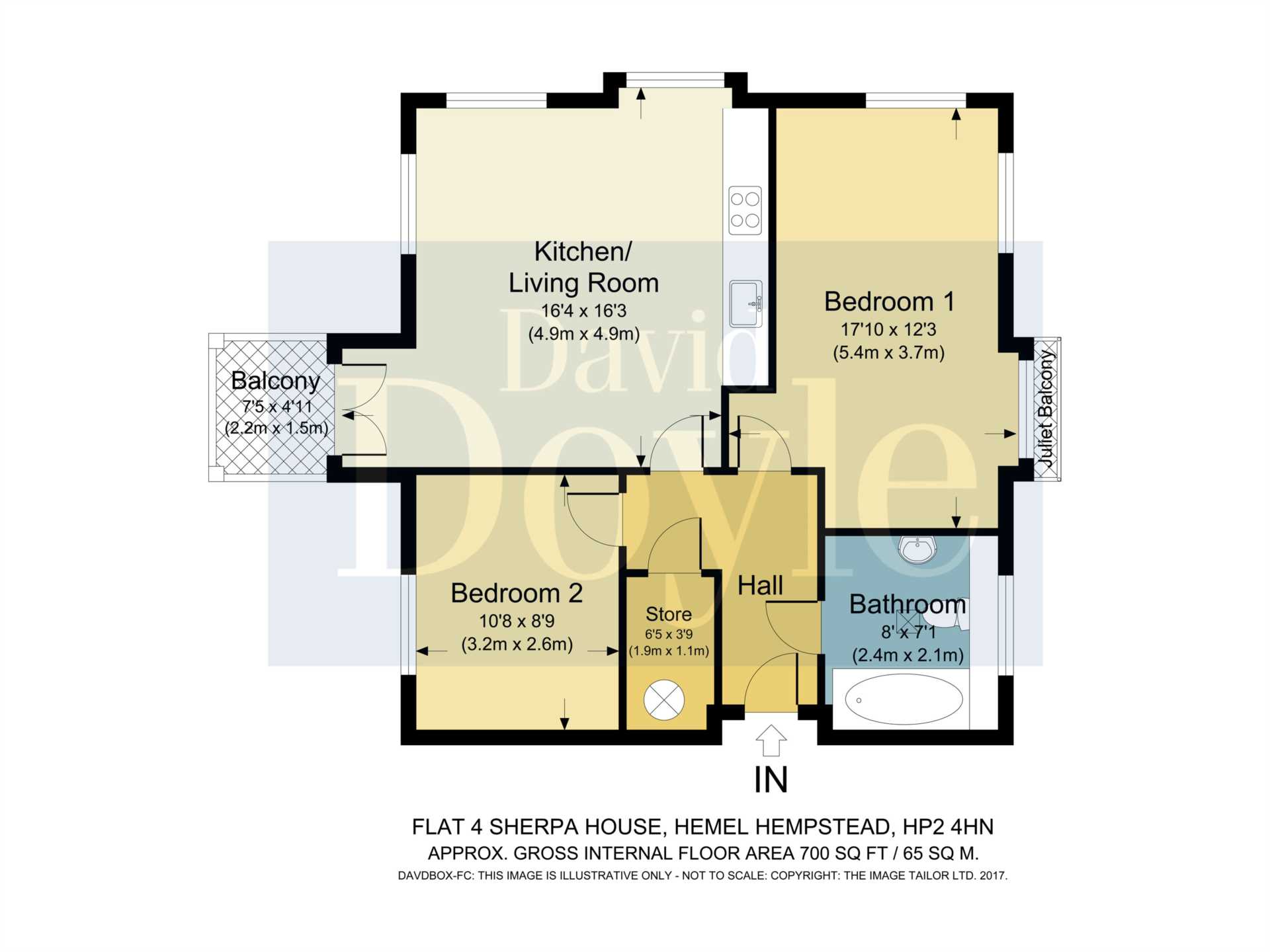 OFF LEVERSTOCK GREEN ROAD, FLAT 4, SHERPA HOUSE, BRAND NEW WITH PARKING AND OUTSIDE SPACE, HP2 4HN, Image 2