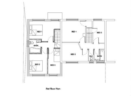 **  DEVELOPERS AWARE  **  PLOT FOR 3 BED HOUSE IN PRIME HP3 LOCATION  **, Image 5