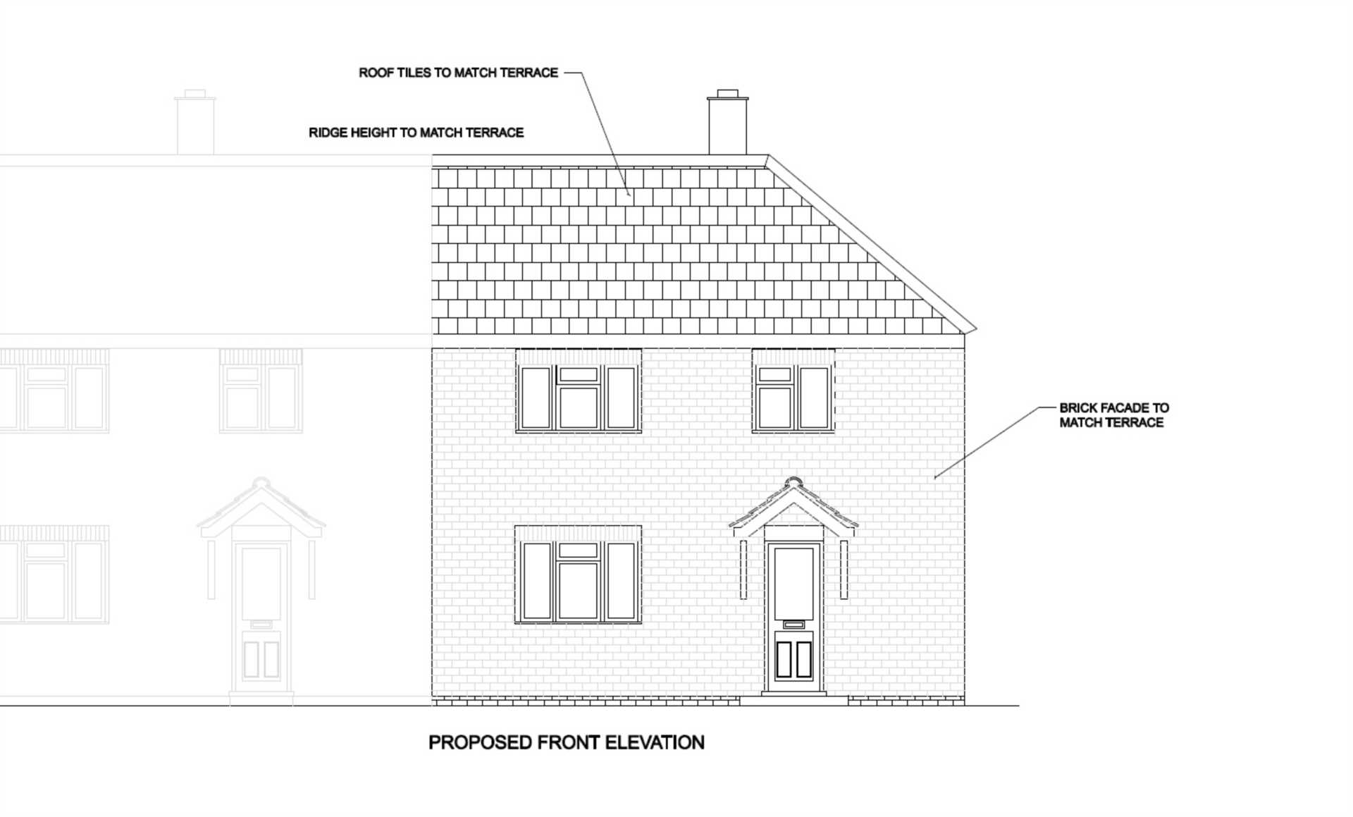ATTENTION DEVELOPERS - PLOT FOR 825 sqft 3 BED PROPERTY, Image 2