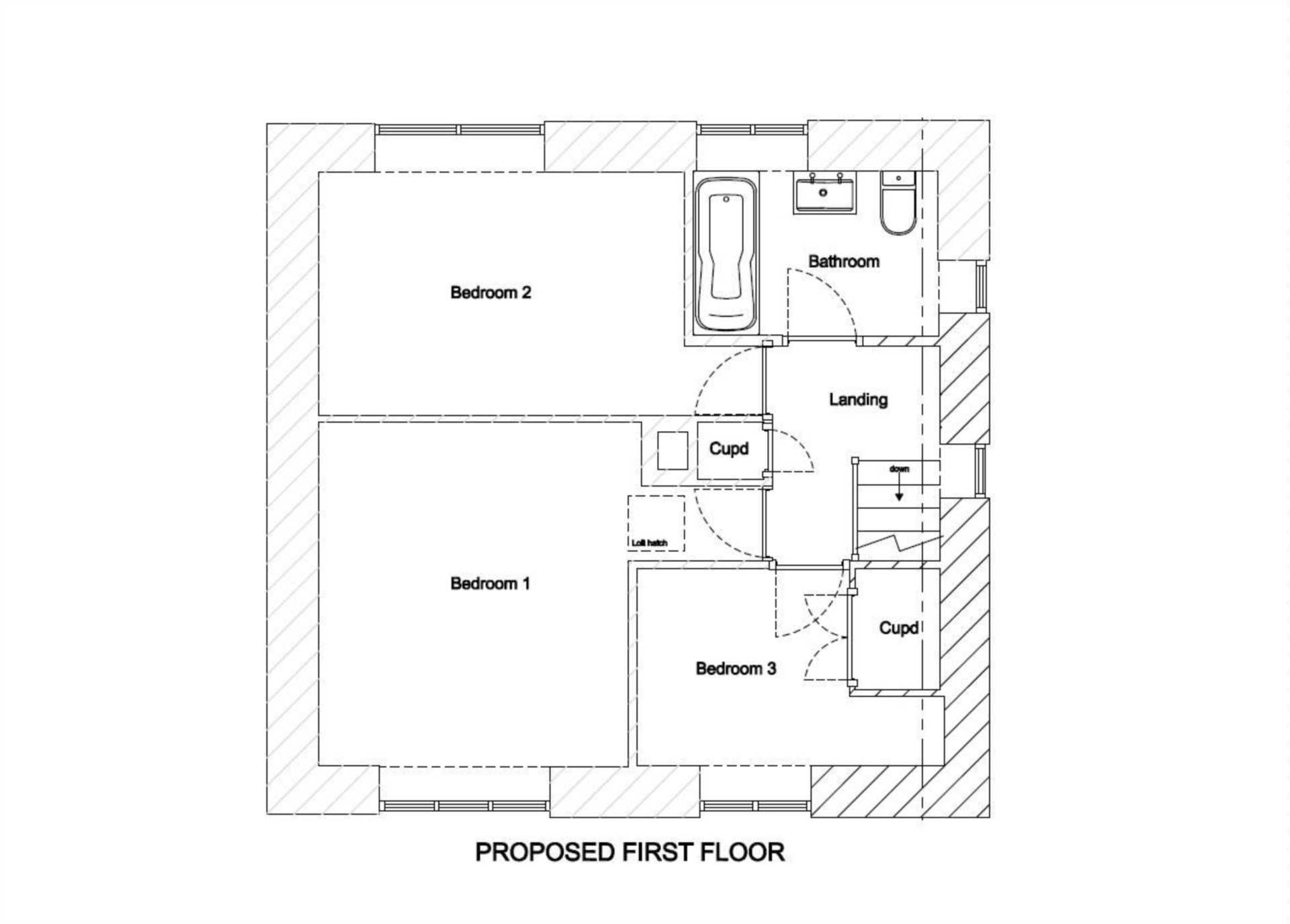 ATTENTION DEVELOPERS - PLOT FOR 825 sqft 3 BED PROPERTY, Image 8