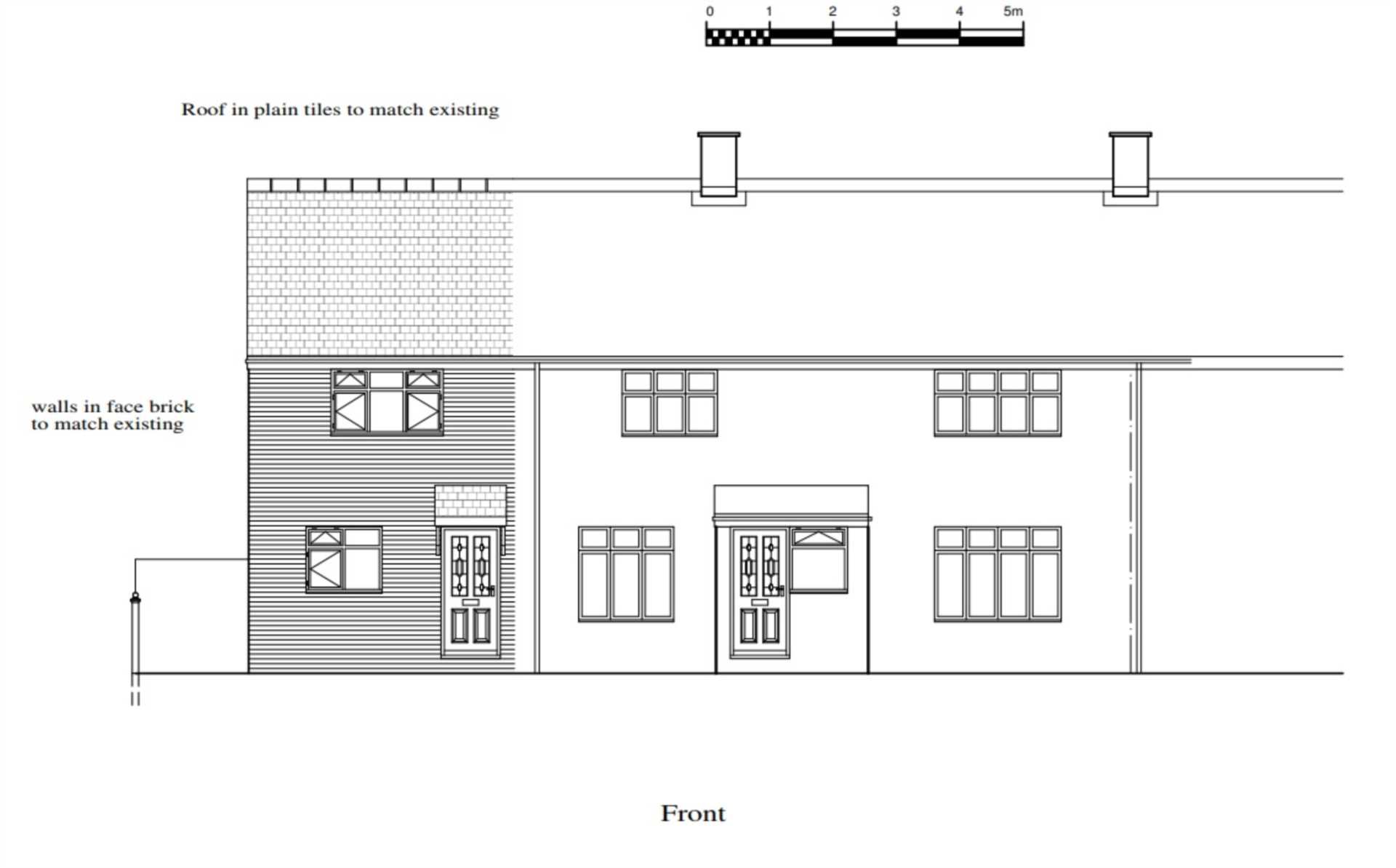 PLOT FOR 2 BEDROOM HOUSE ADJACENT TO EXISTING IN Broadfield Road,, Image 1