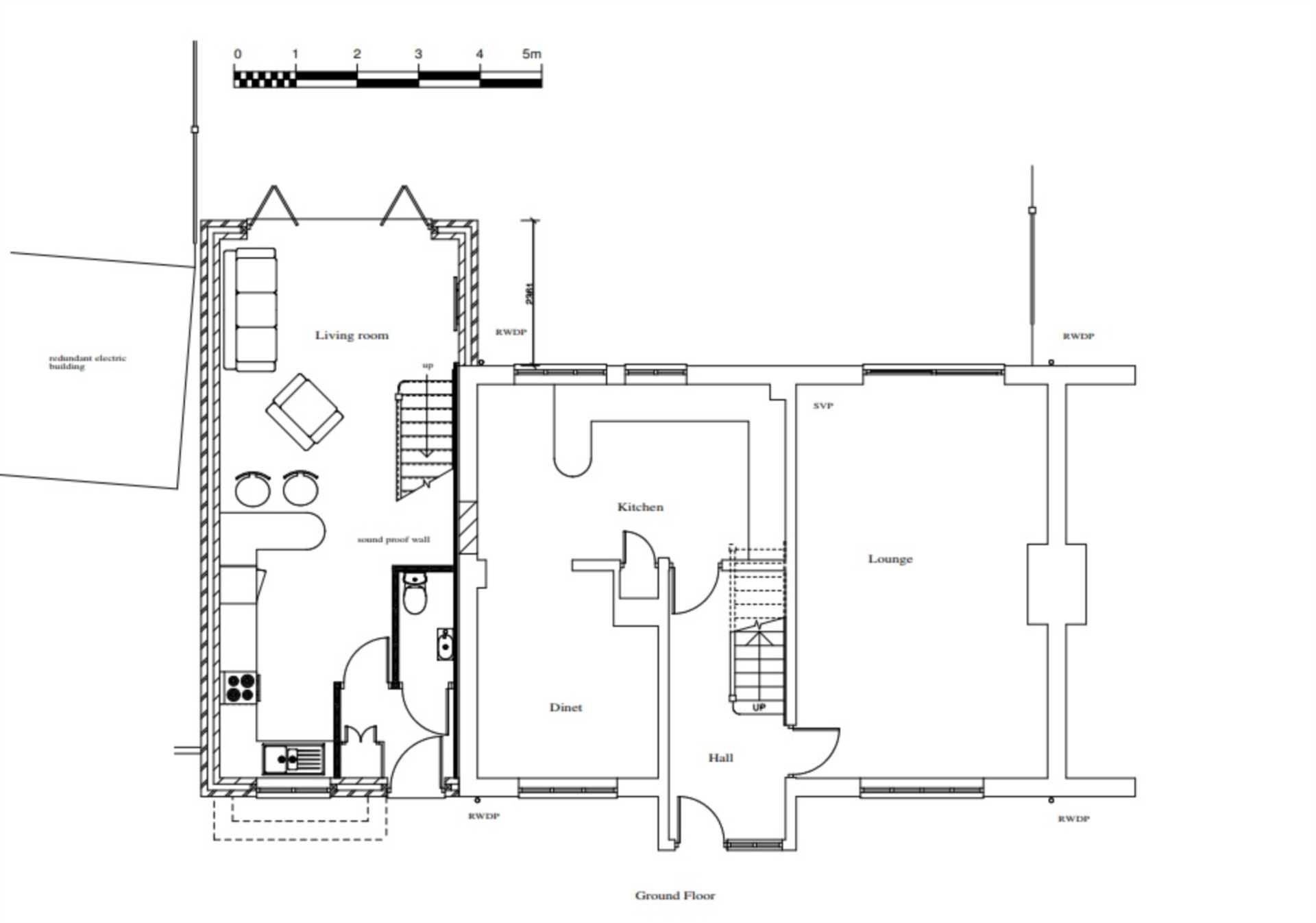 PLOT FOR 2 BEDROOM HOUSE ADJACENT TO EXISTING IN Broadfield Road,, Image 3