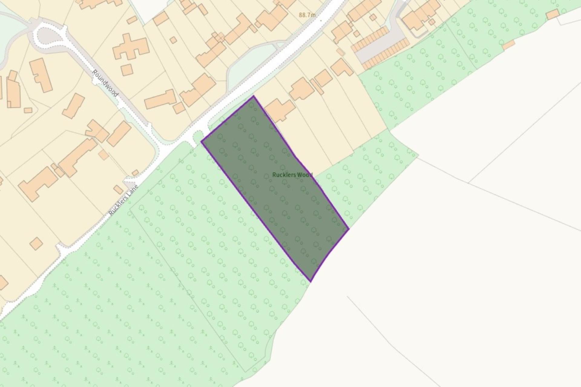 **  LAND FOR SALE - CIRCA 1.23 ACRES   **  Rucklers Lane, KINGS LANGLEY, Image 2