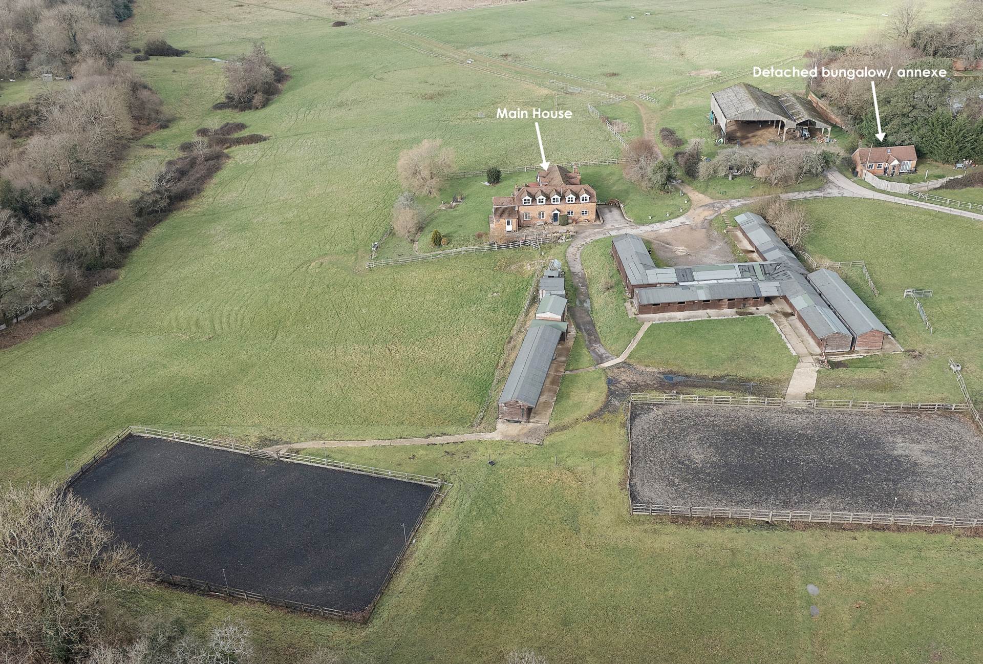 Padworth, Berkshire - 40 acres/ equestrian, 30 loose boxes, Image 1